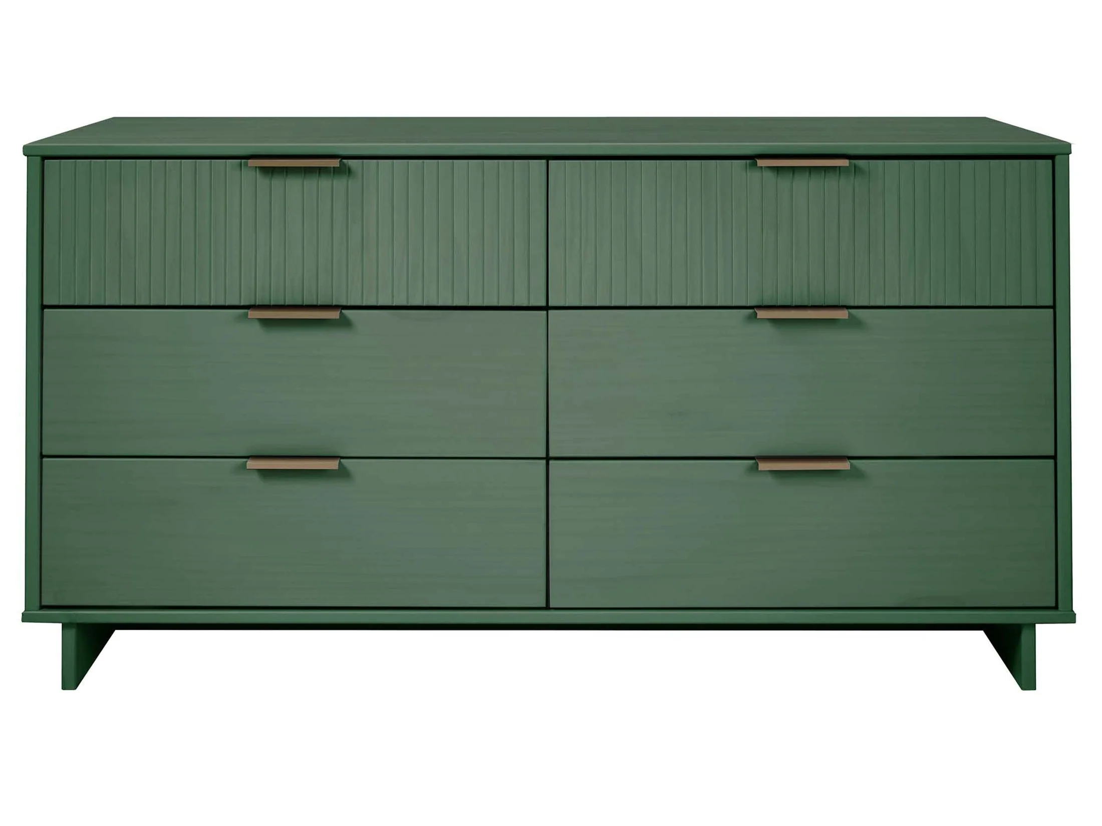 Granville 55.07 Double Wide Dresser in Sage Green - Image 2