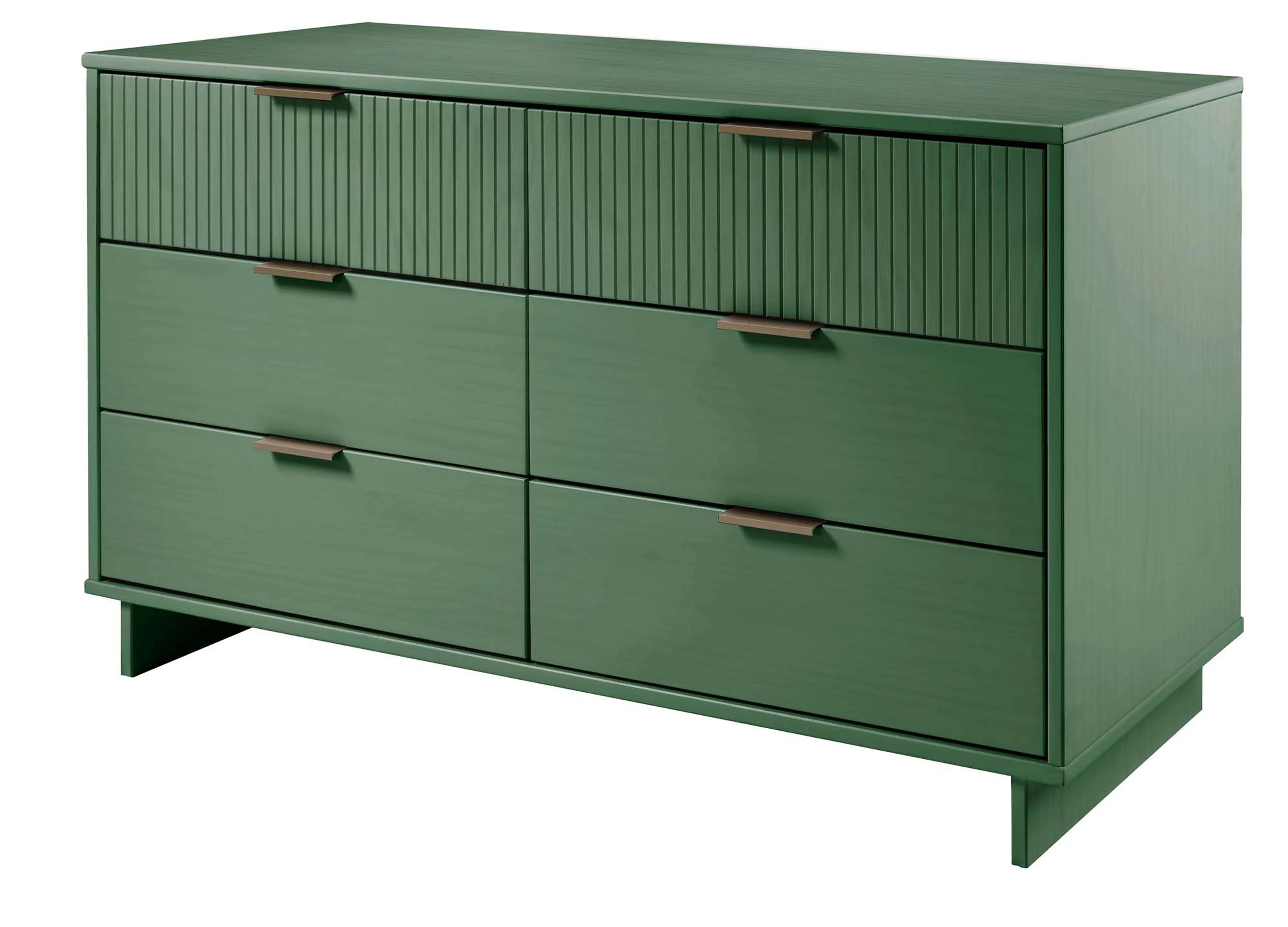 Granville 55.07 Double Wide Dresser in Sage Green - Image 7