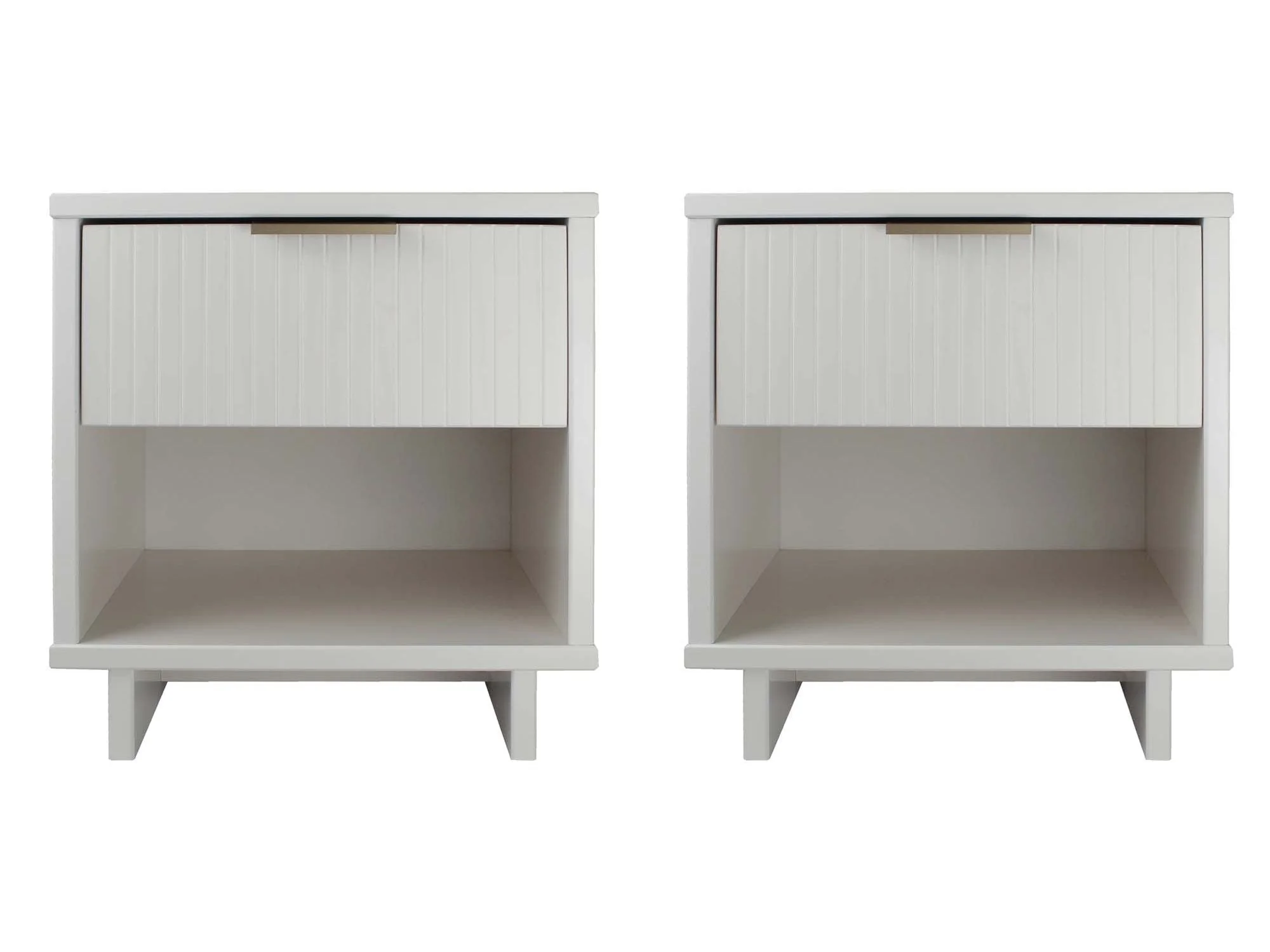 Granville Nightstand 1.0 in White (set of 2)