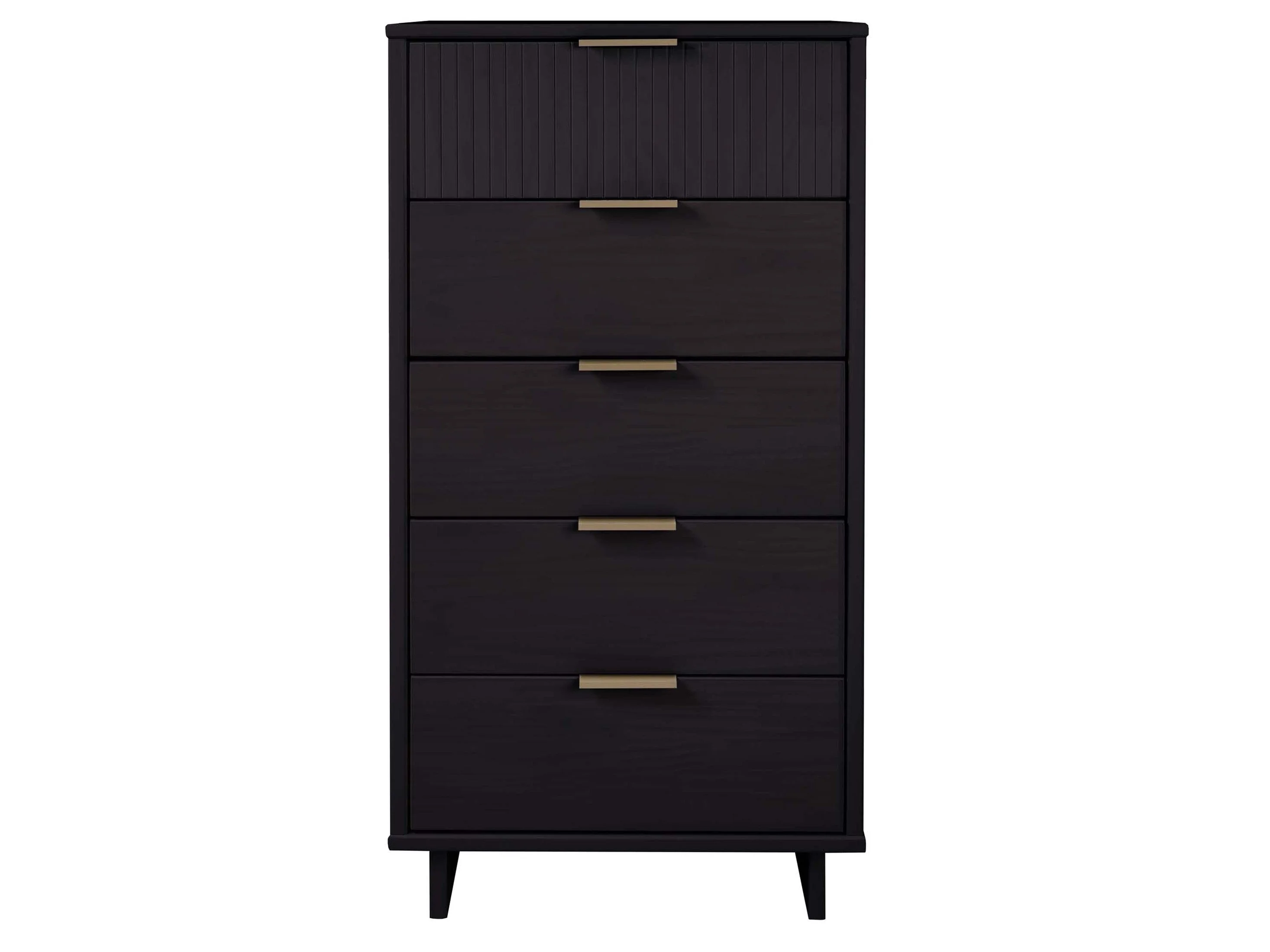 Granville Tall 23.62 Narrow Dresser in Black