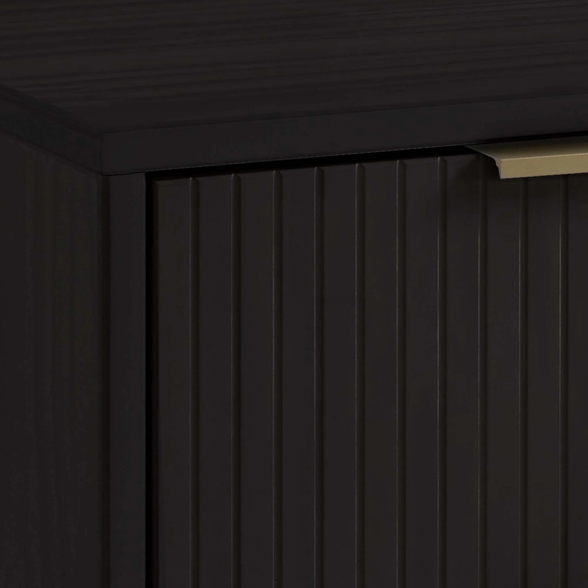 Granville Tall 23.62 Narrow Dresser in Black - Image 7