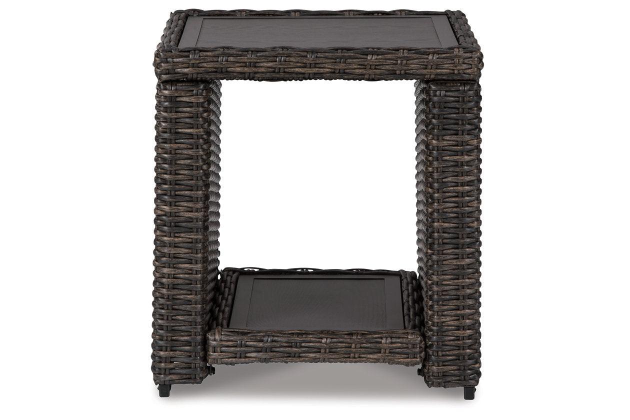 Grasson Lane Brown End Table - Image 4