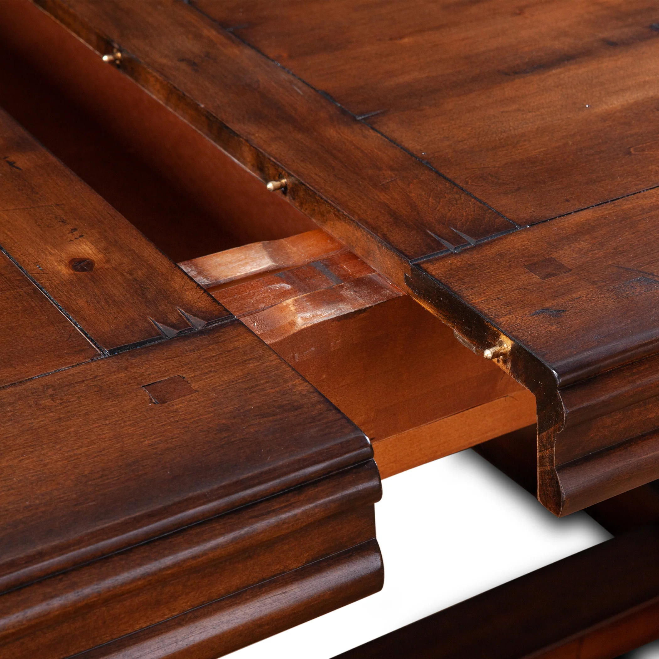 Grassroots Aspen 88-110" Extension Table in Earth - Image 4