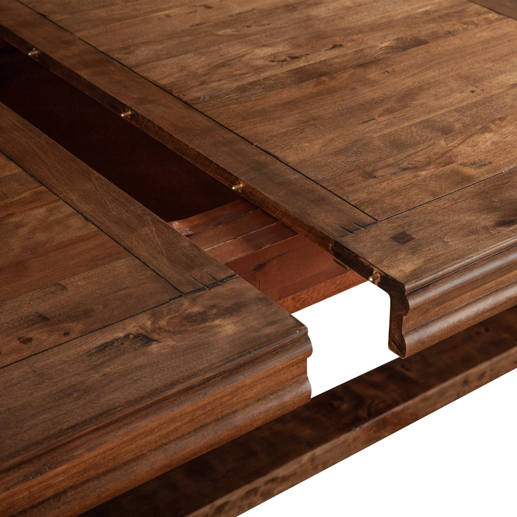 Grassroots Charles 88-110" Extension Table in Earth - Image 5