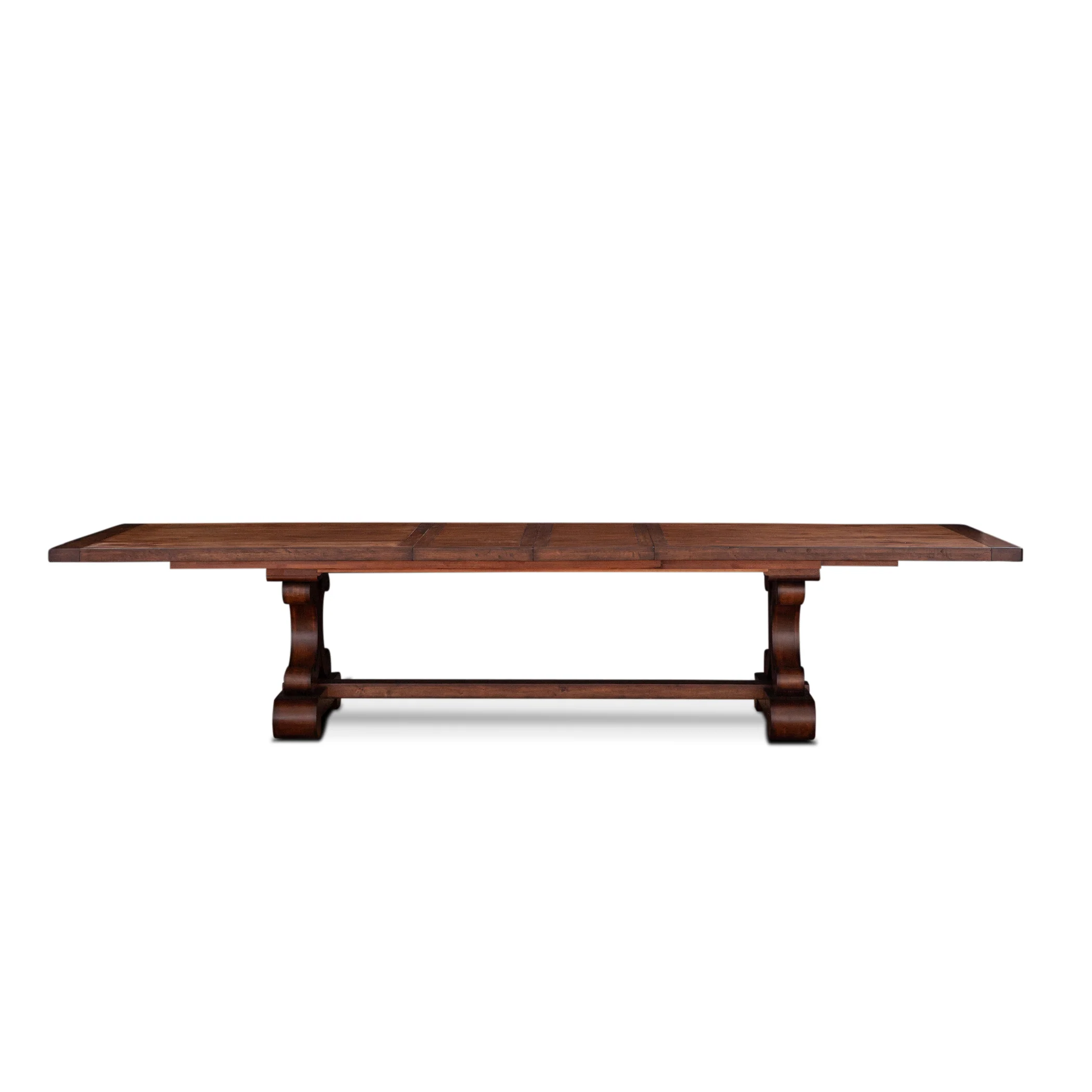 Grassroots Maxwell 108"-144" Extension Table in Chestnut - Image 9