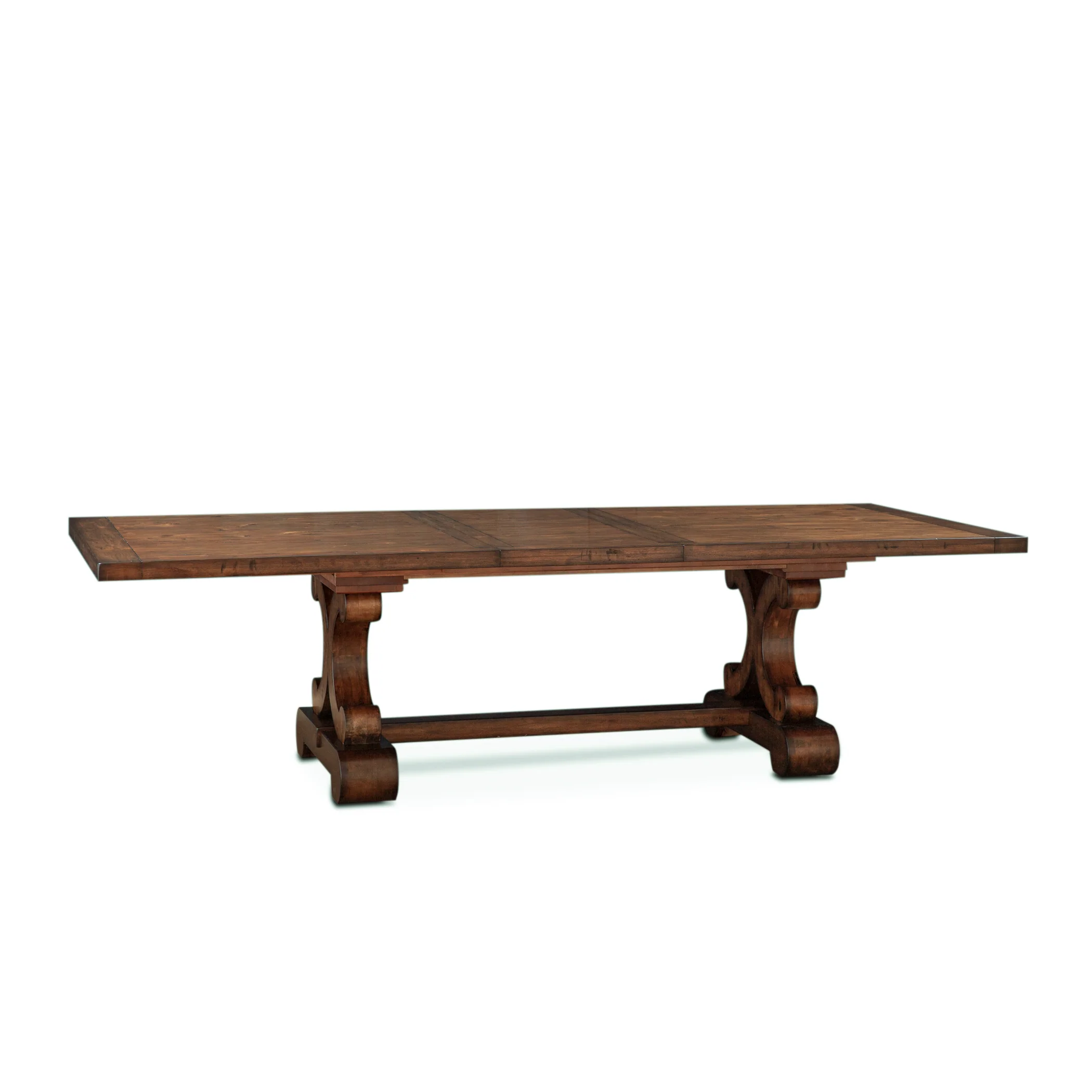 Grassroots Maxwell 88"-110" Extension Table in Chestnut - Image 5