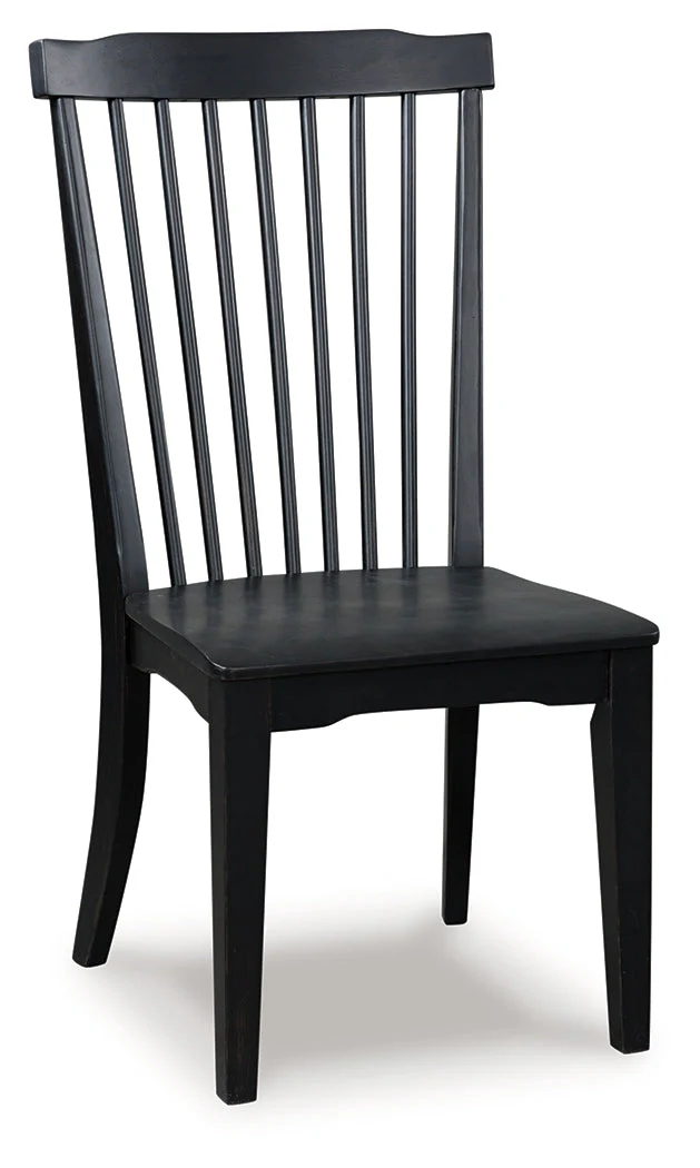 Greddinton Black Dining Room Side Chair (Set of 2) - Image 2