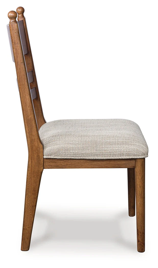 Greddinton Brown Dining Upholstered Side Chair (Set of 2) - Image 4