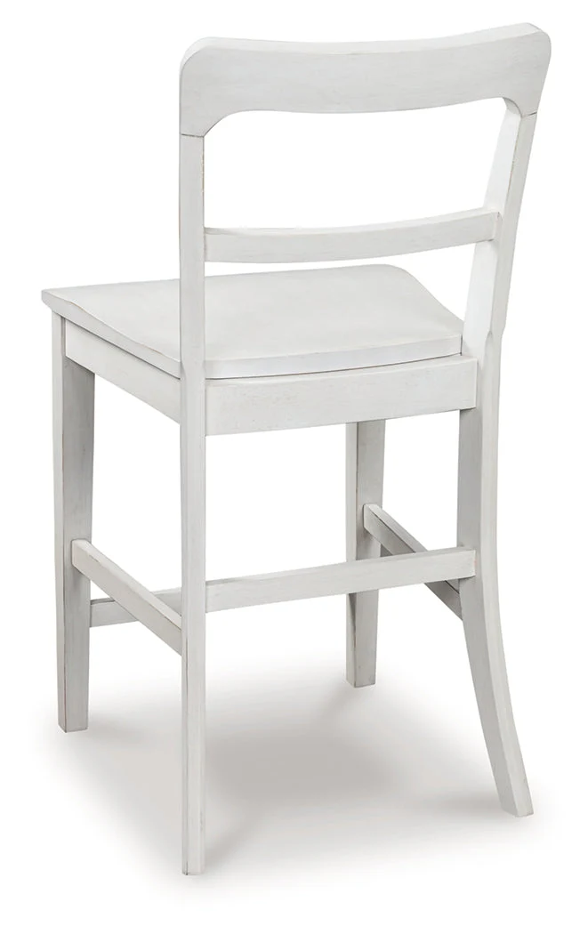 Greddinton White Barstool (Set of 2) - Image 5