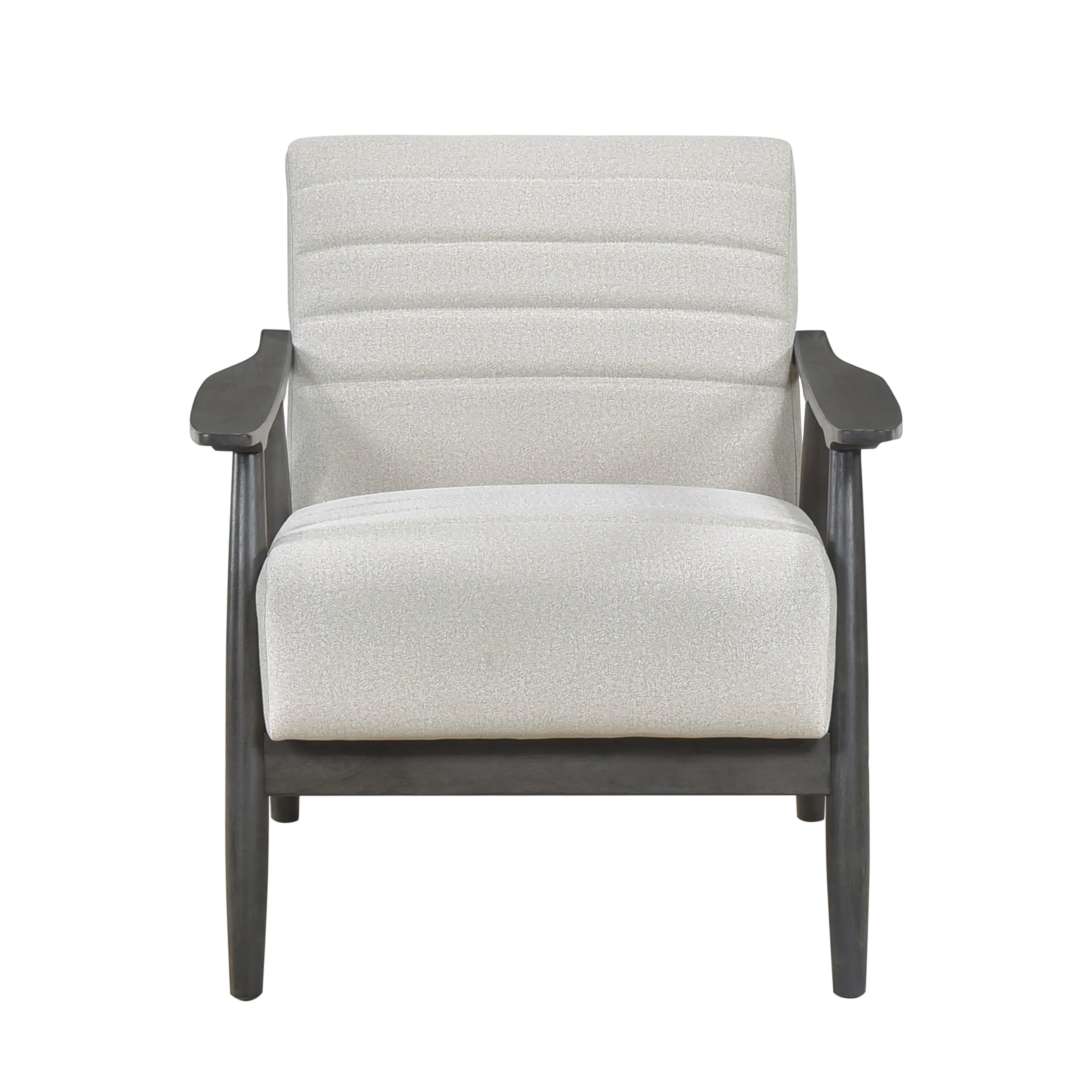 Greeley Pearl Velvet Accent Chair - Image 2