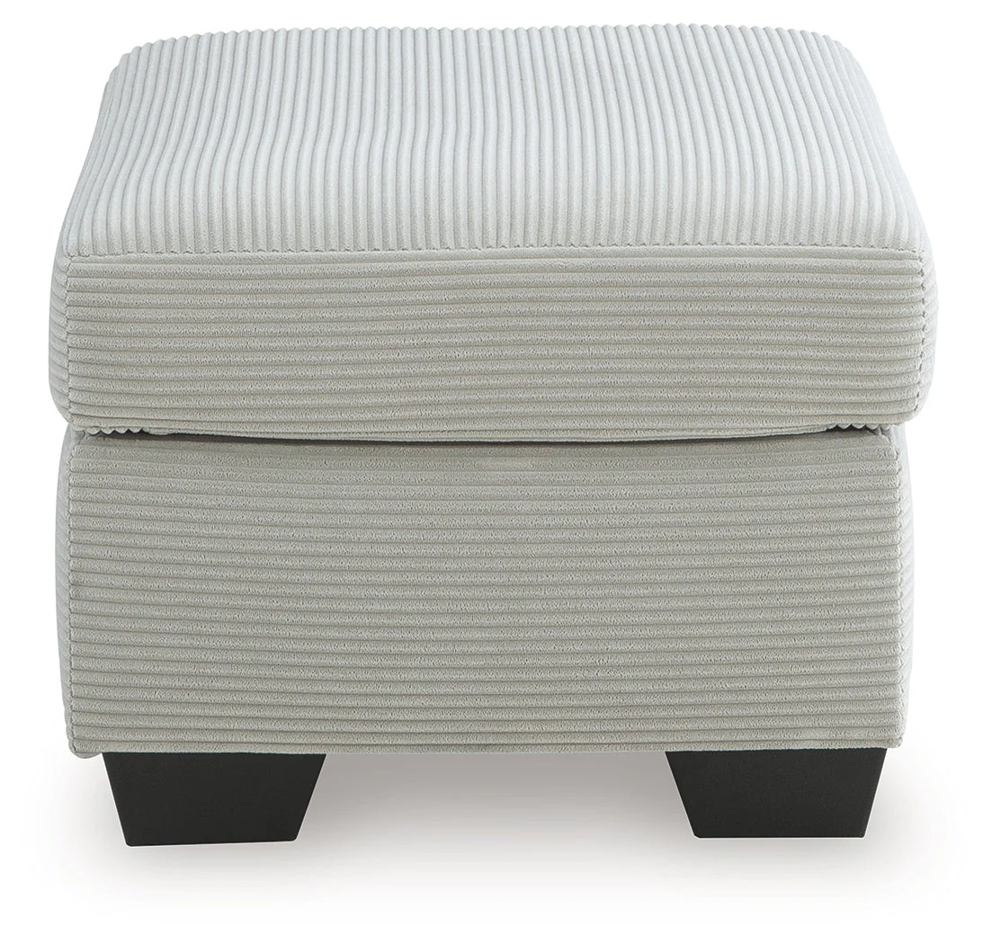 Greenbriar Smoke Ottoman - Image 4