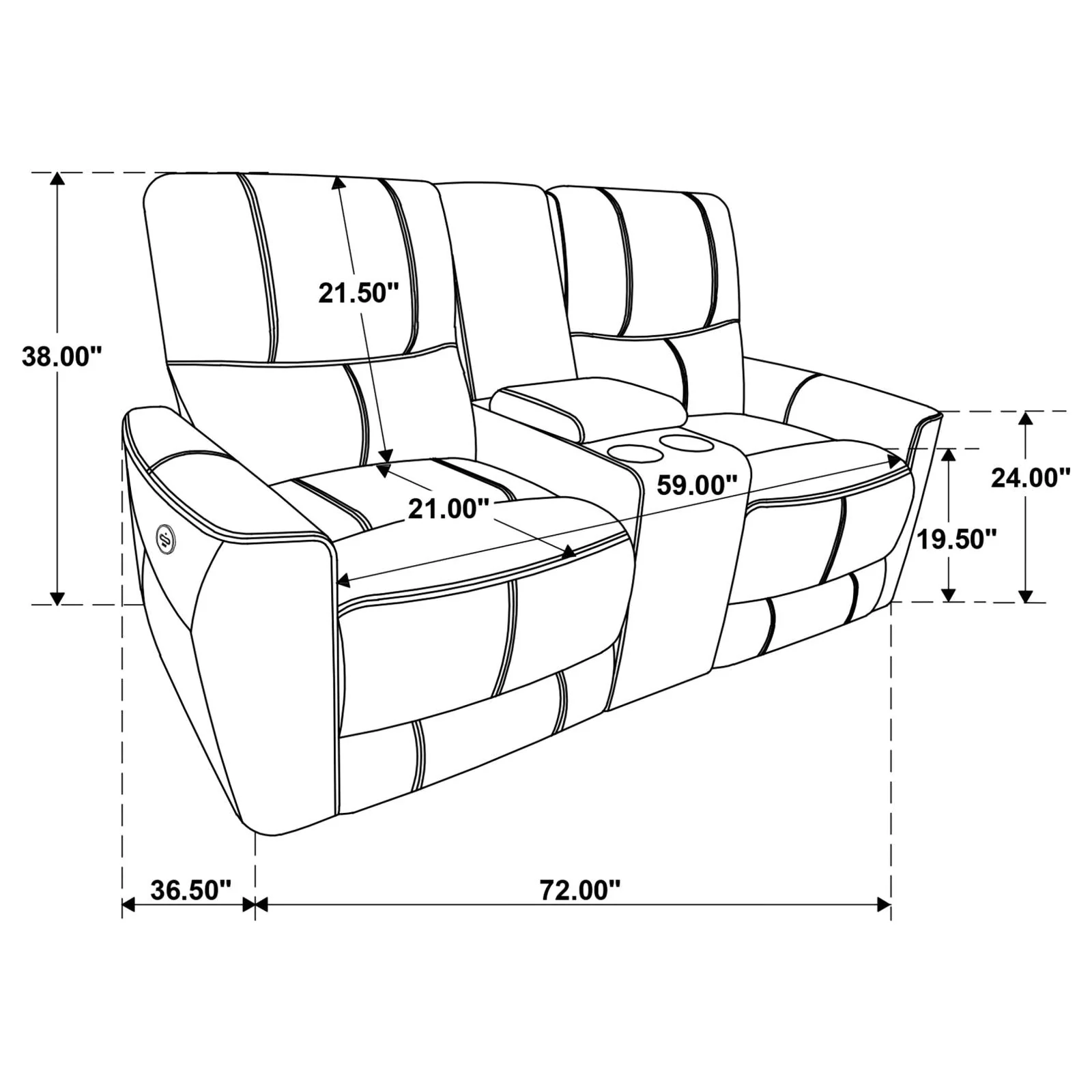 Greenfield Saddle Brown 3-Piece Upholstered Power Reclining Set - Image 21
