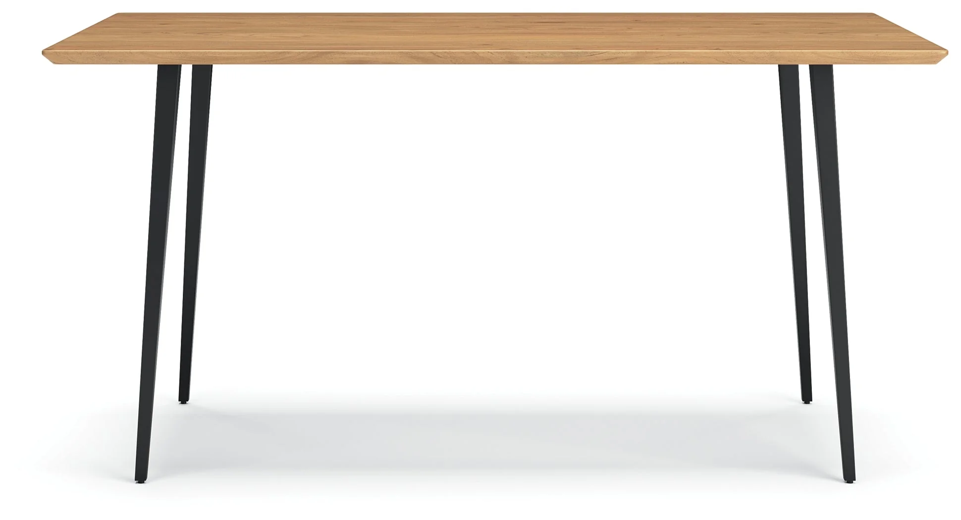Gretlynn Natural And Black Dining Table - Image 4