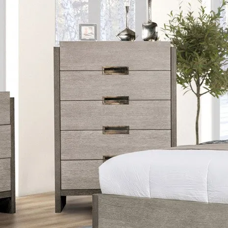 Gristalt Stone Gray 5-Piece Queen Bedroom Set - Image 6