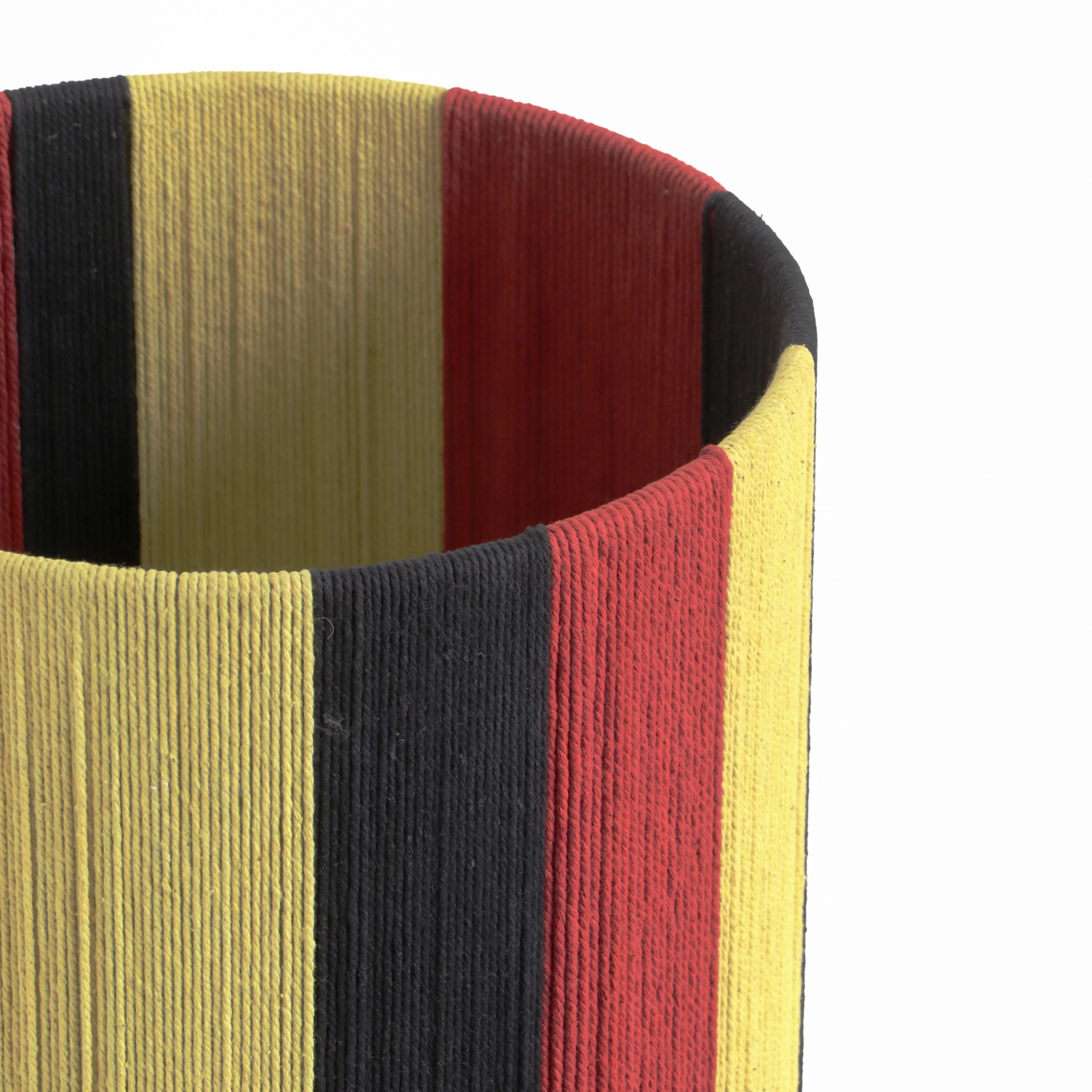 Guinevere Striped Cotton Table Lamp - Image 11