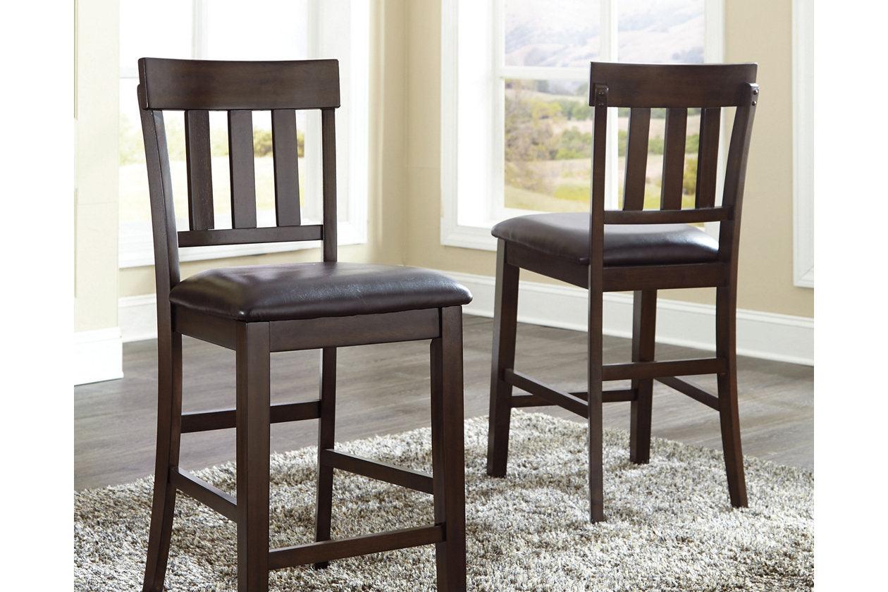 Haddigan Dark Brown Counter Height Barstool, Set of 2 - Image 4