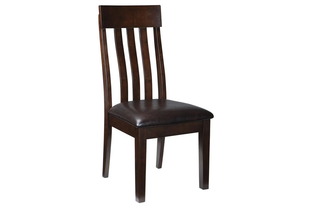 Haddigan Dark Brown Dining Chair, Set of 2