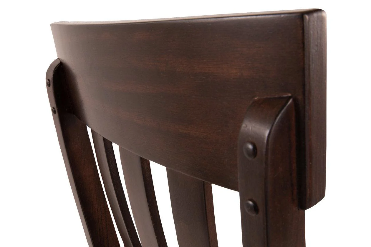Haddigan Dark Brown Dining Chair, Set of 2 - Image 6