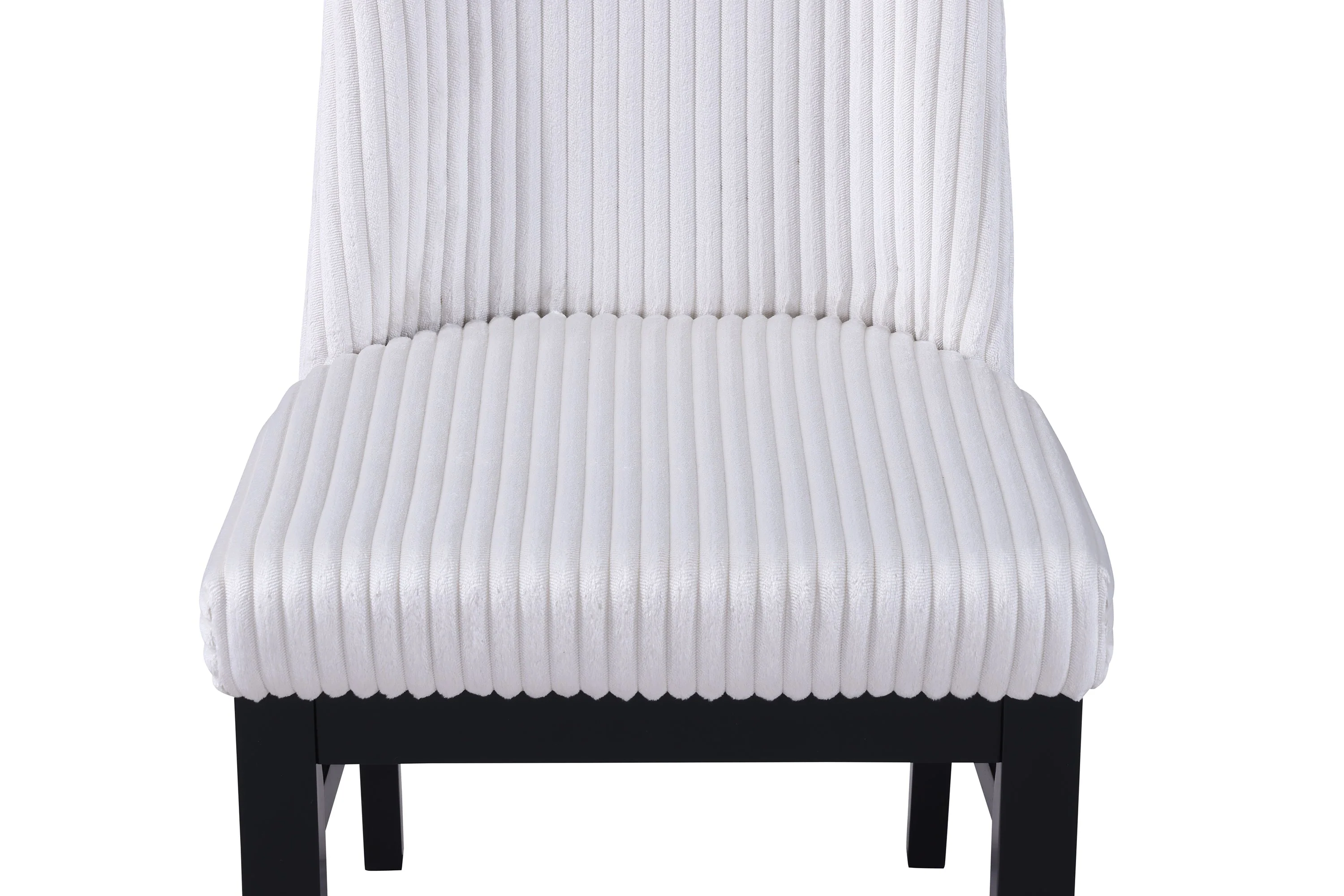 Hadley Black and White Dining Side Chair, Set of 2 - Image 2
