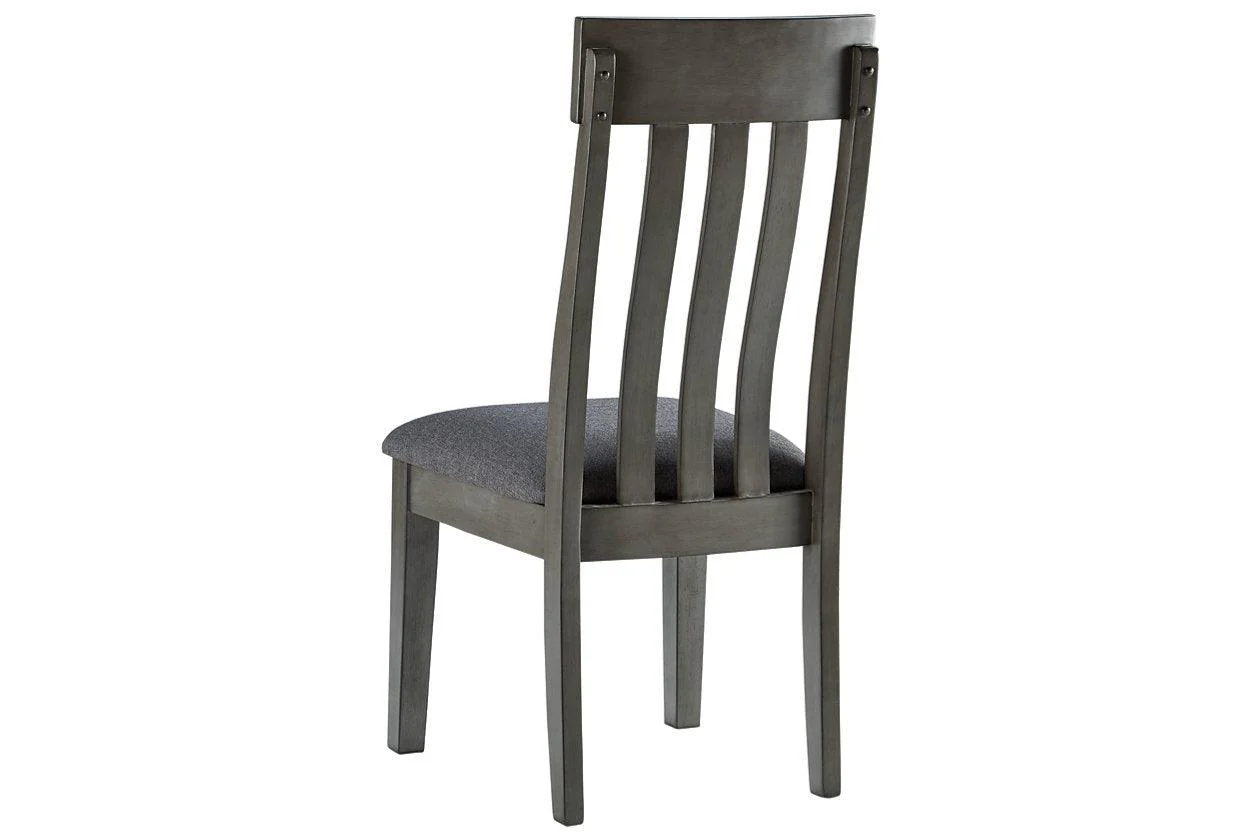 Hallanden Two-tone Gray Dining Chair, Set of 2 - Image 4