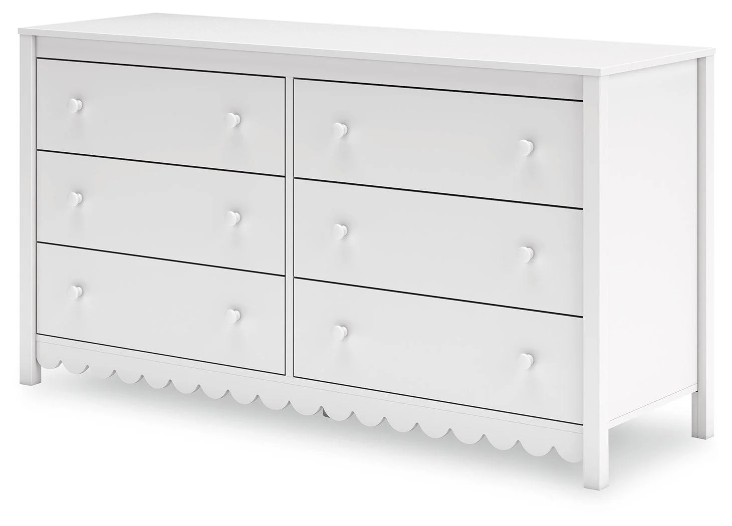Hallityn White Dresser - Image 2