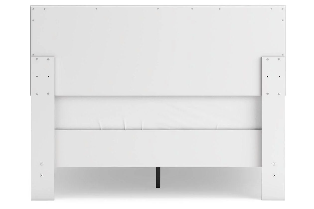 Hallityn White Full Panel Platform Bed - Image 5