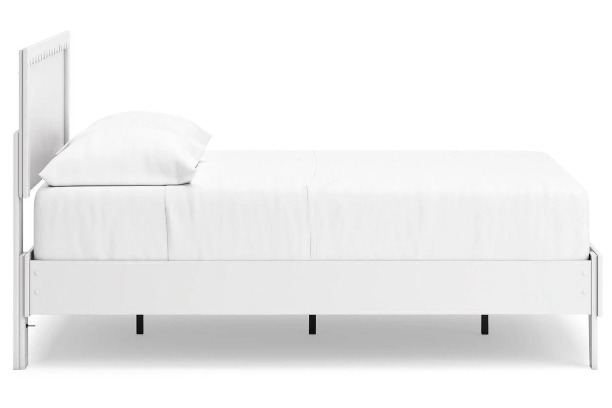 Hallityn White Full Panel Platform Bed - Image 7