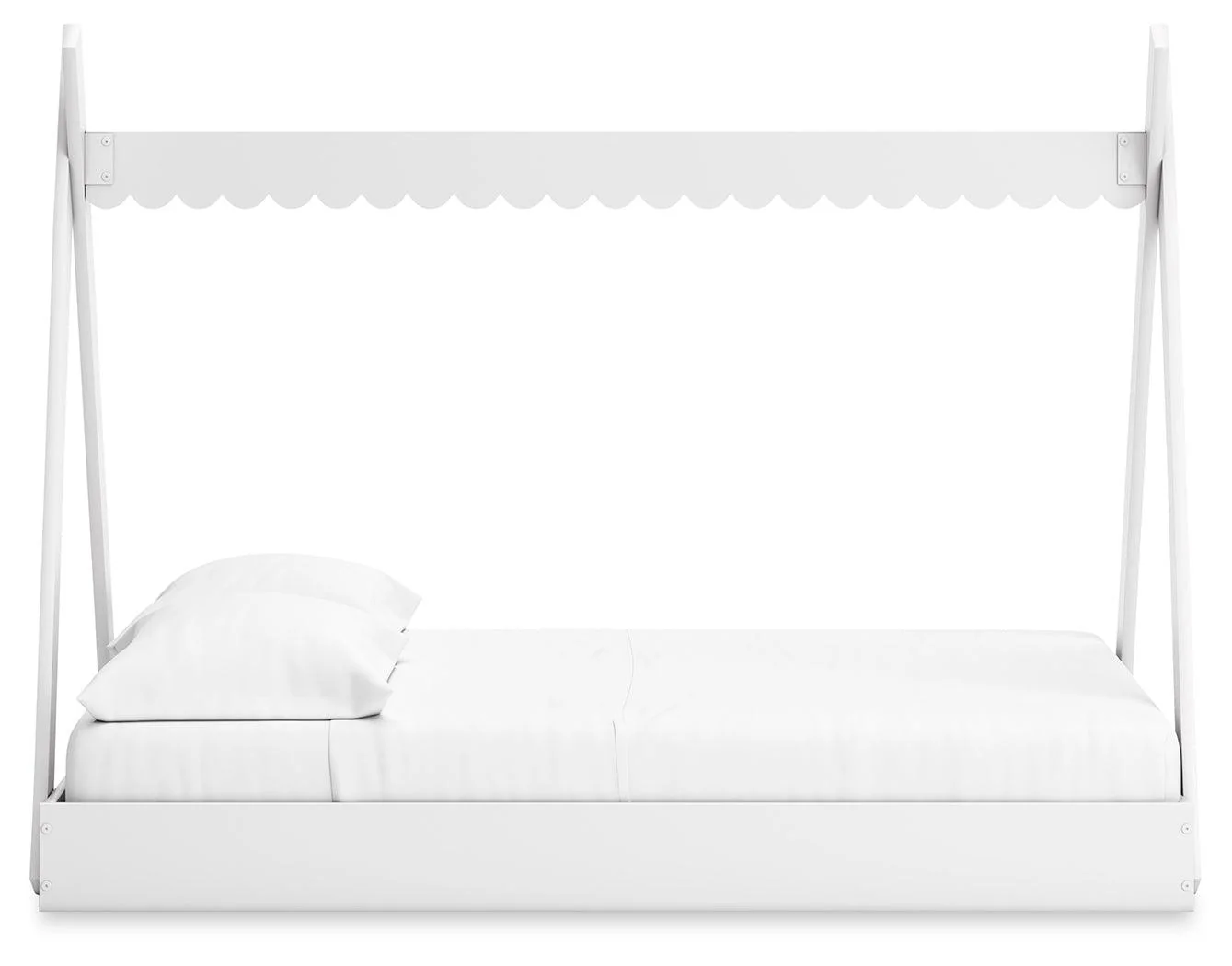 Hallityn White Full Tent Bed - Image 6
