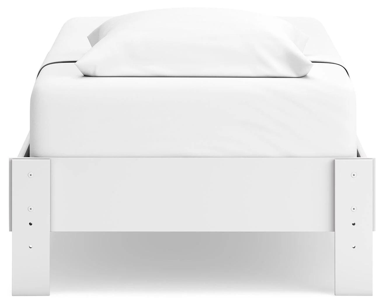 Hallityn White Twin Platform Bed - Image 4