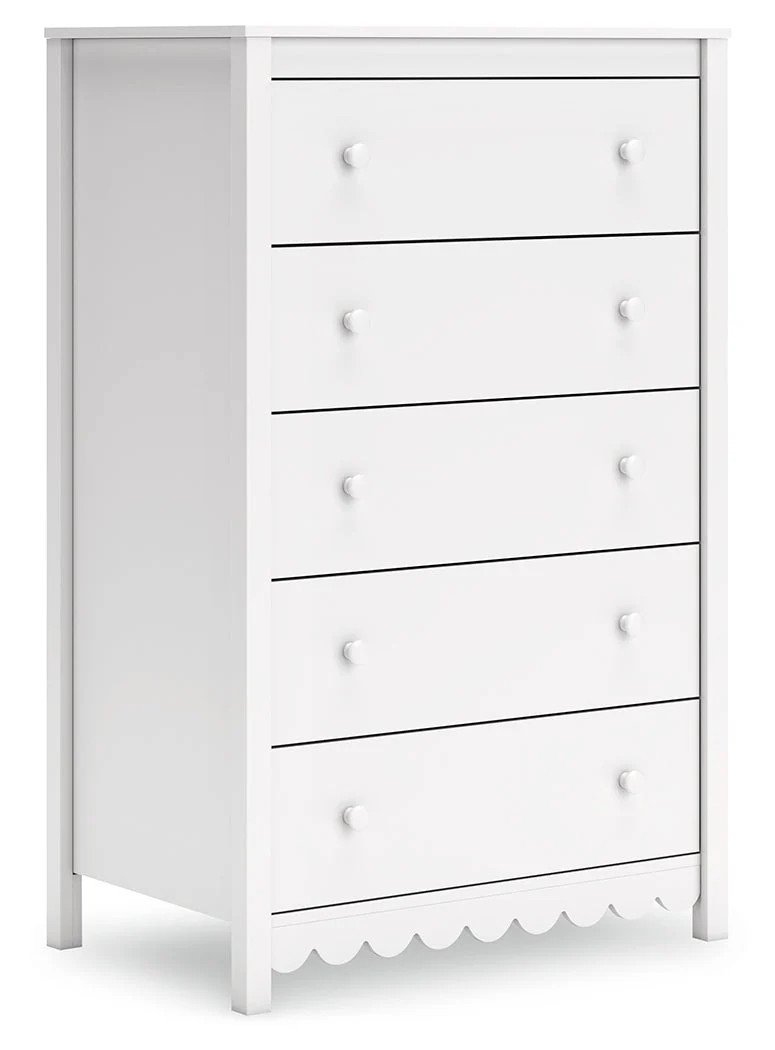 Hallityn White Youth Panel Platform Bedroom Set - Image 13
