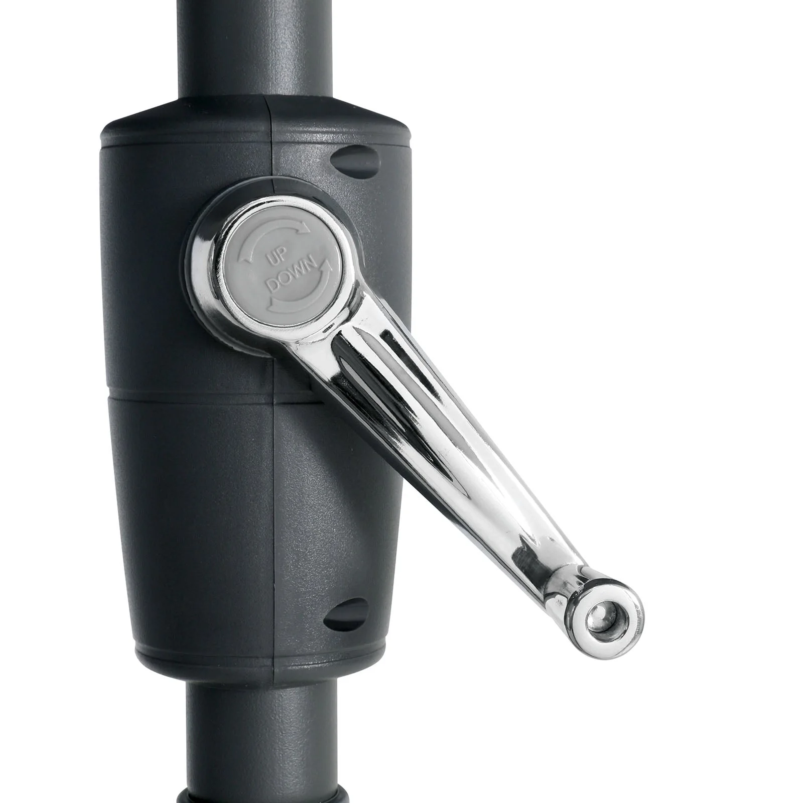 Halo Dark Sapphire Round Tilting Umbrella - Image 4