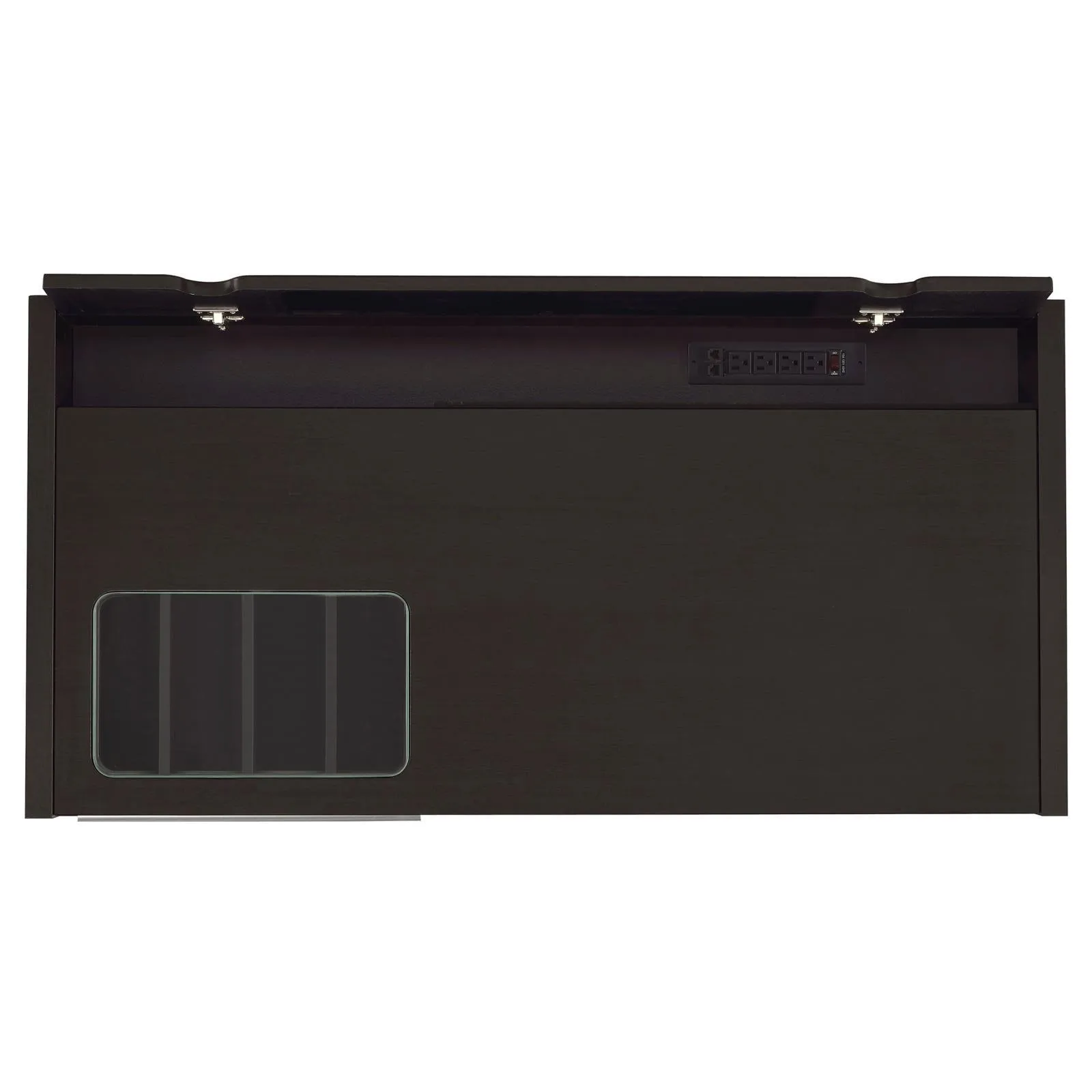 Halston Cappuccino Rectangular Connect-it Office Desk - Image 9