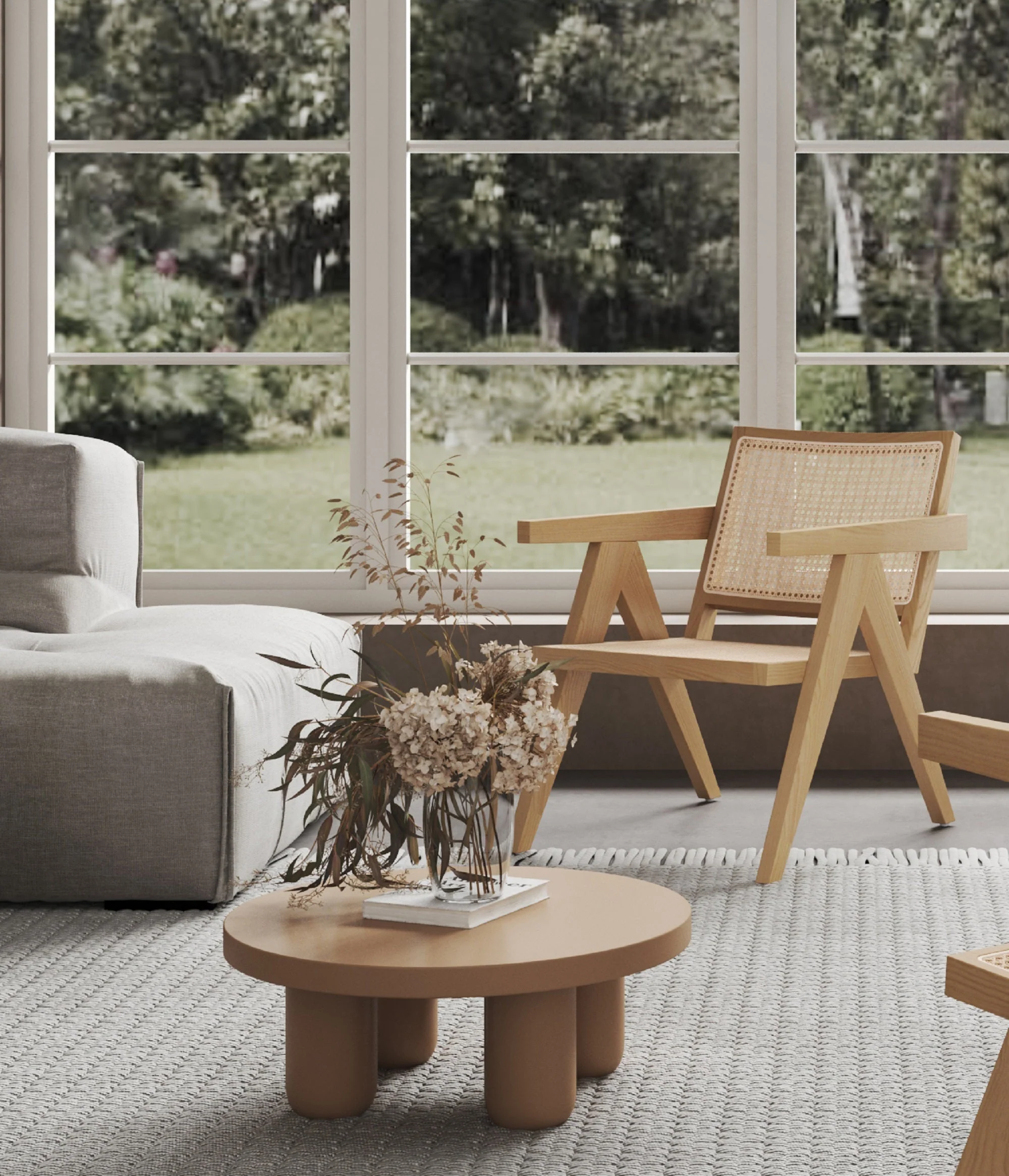 Hamlet Accent Chair in Nature Cane - Image 2