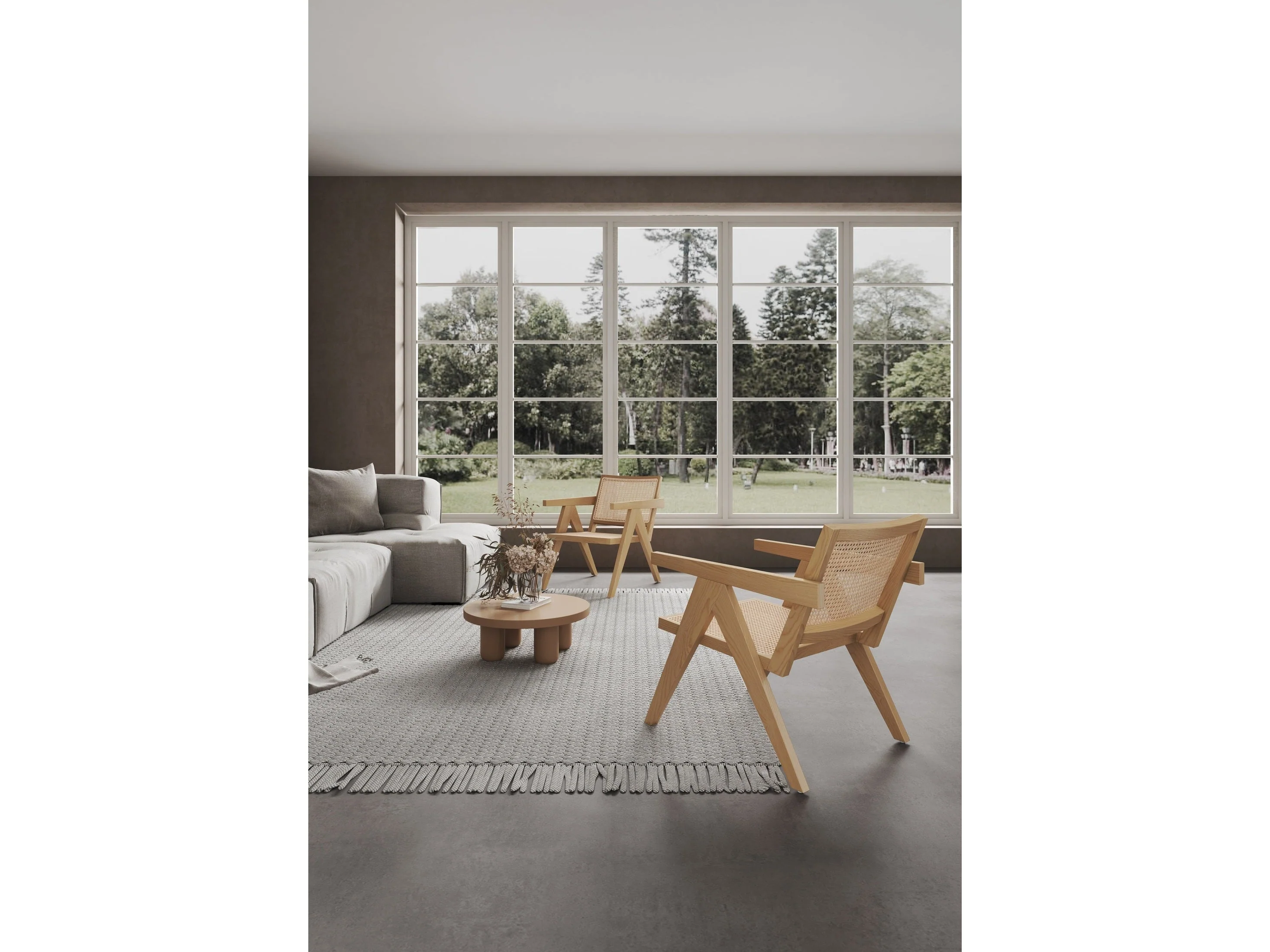 Hamlet Accent Chair in Nature Cane (set of 2)