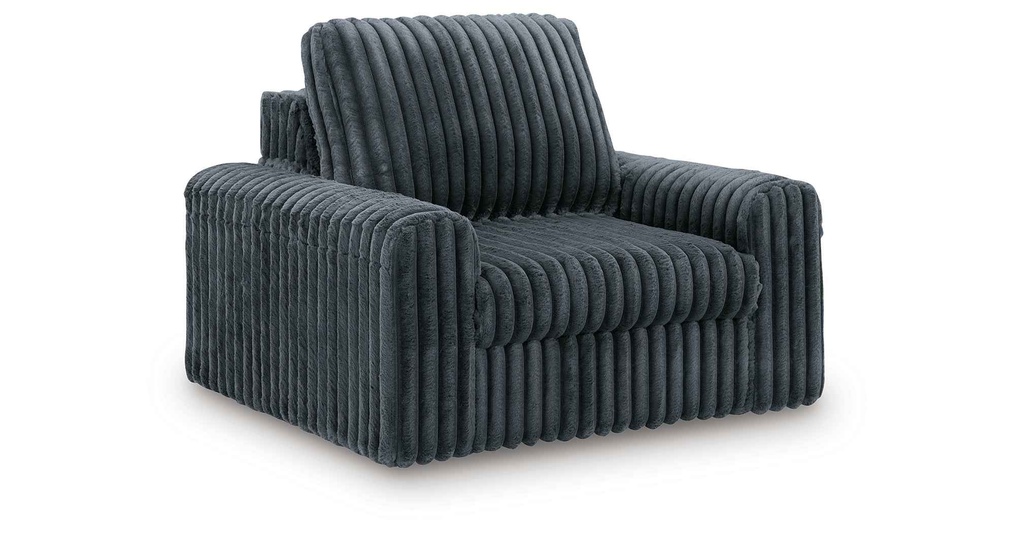HamlinBay Gunmetal Power Gliding Chaise - Image 2