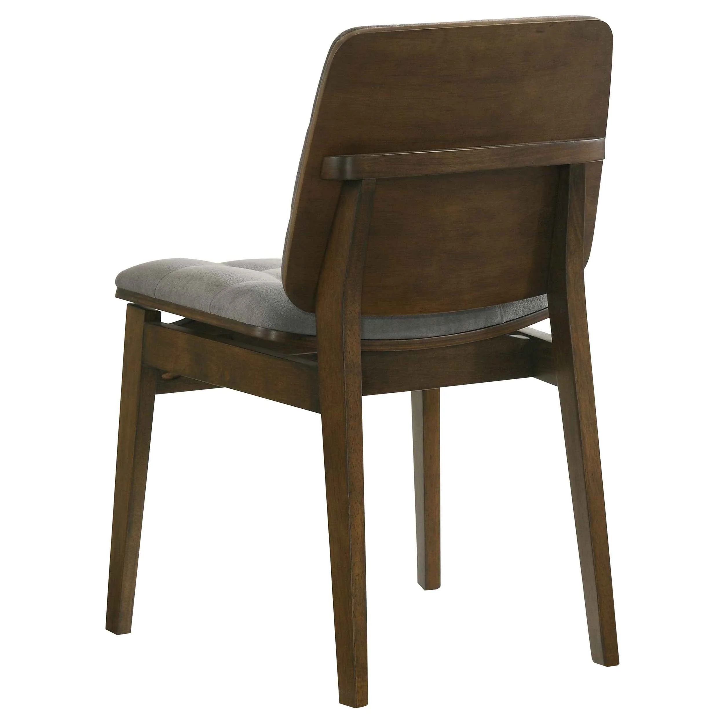 Hamlyn Grey/Walnut 5-piece Round Wood Dining Set - Image 6