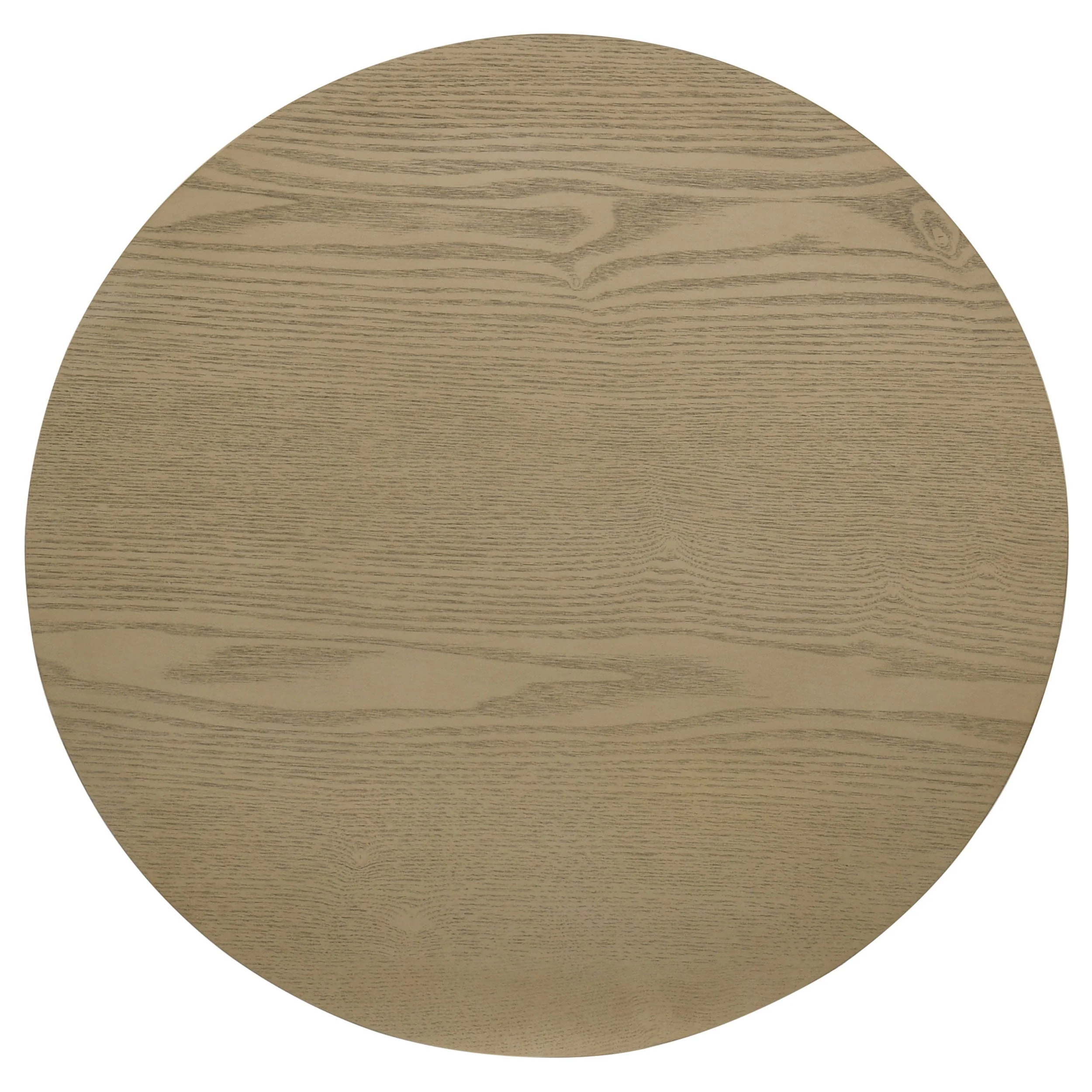 Hamlyn Natural Oak 3-piece Round Fluted Coffee and End Table Set - Image 4