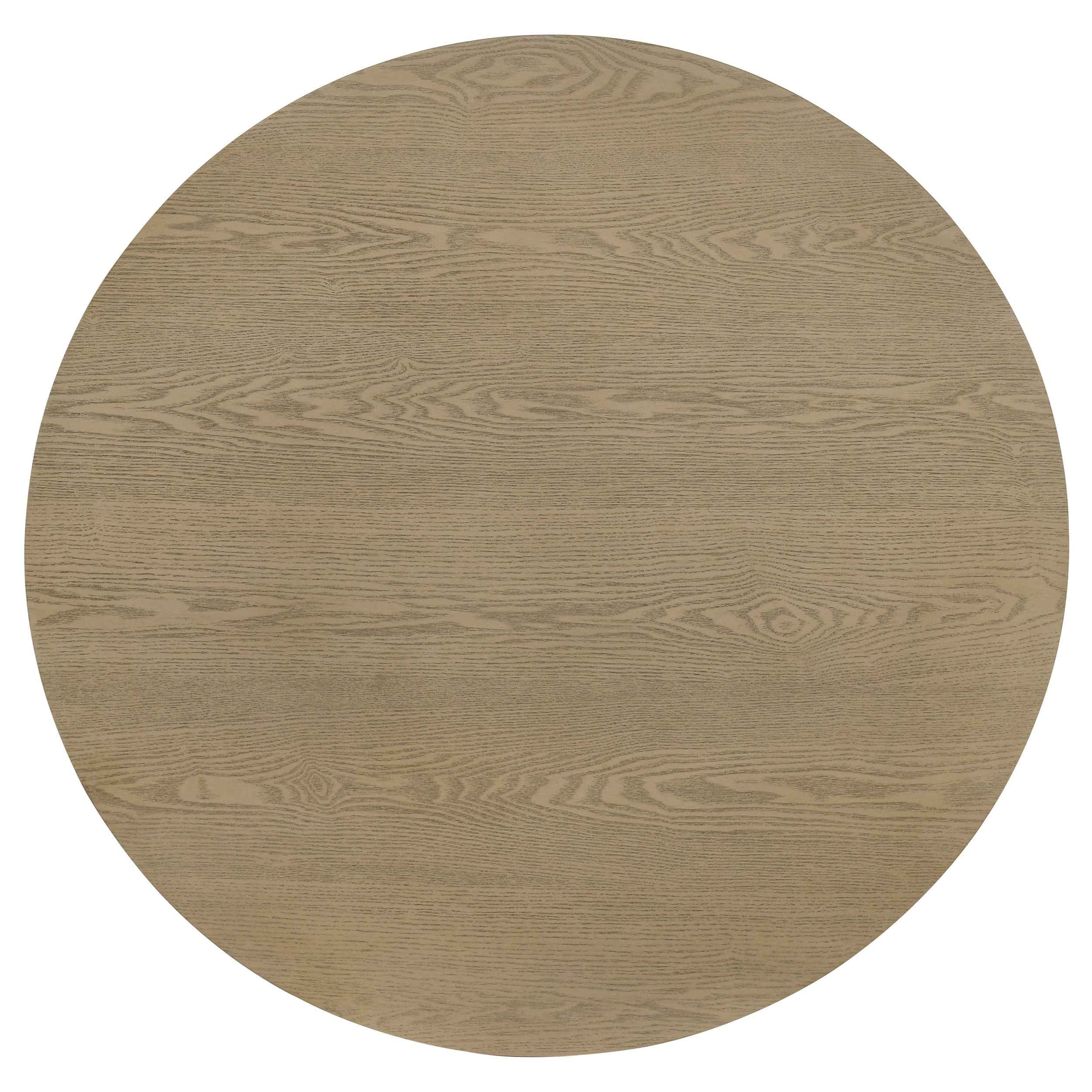 Hamlyn Natural Oak 3-piece Round Fluted Coffee and End Table Set - Image 6
