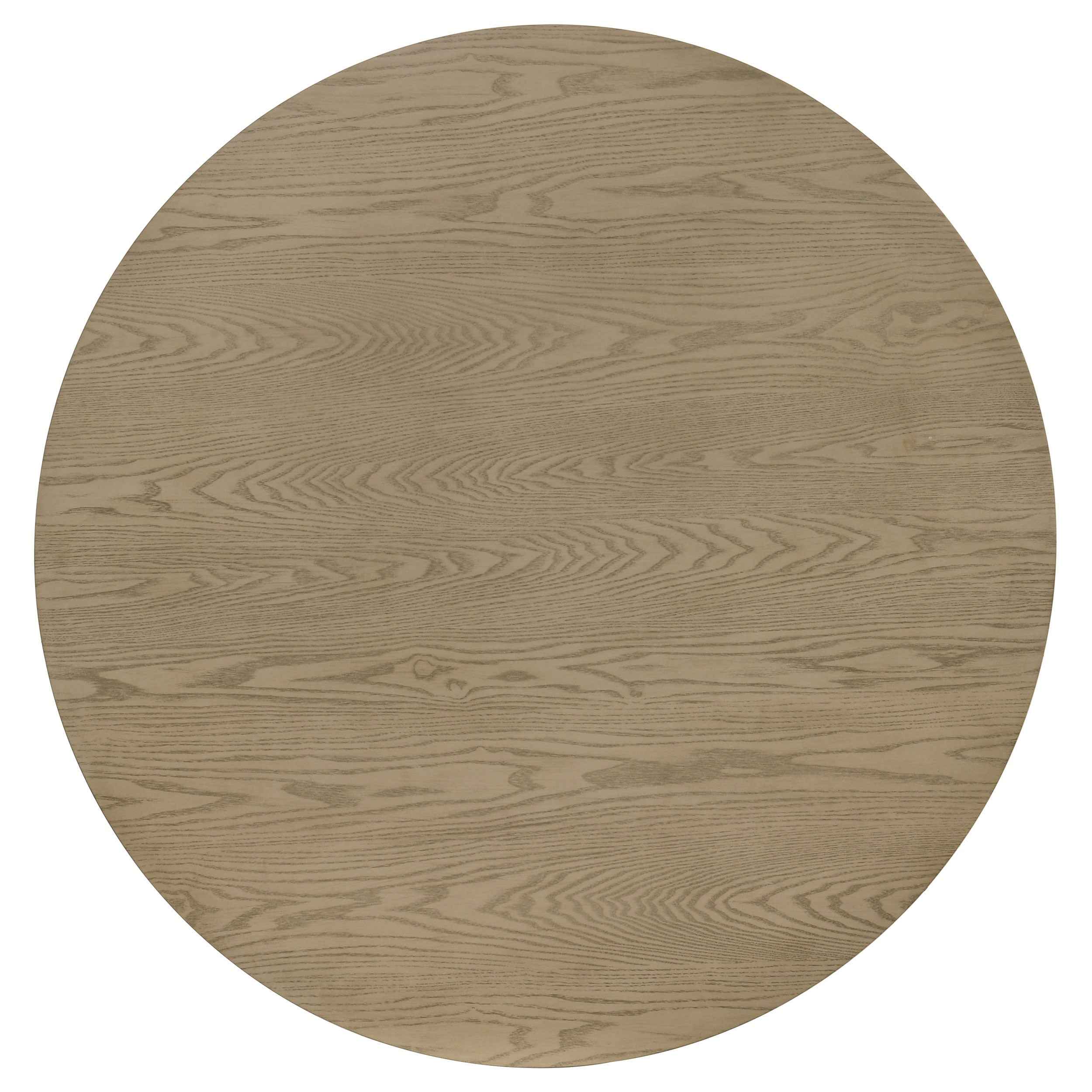 Hamlyn Natural Oak 43-inch Round Wood Dining Room Table - Image 2