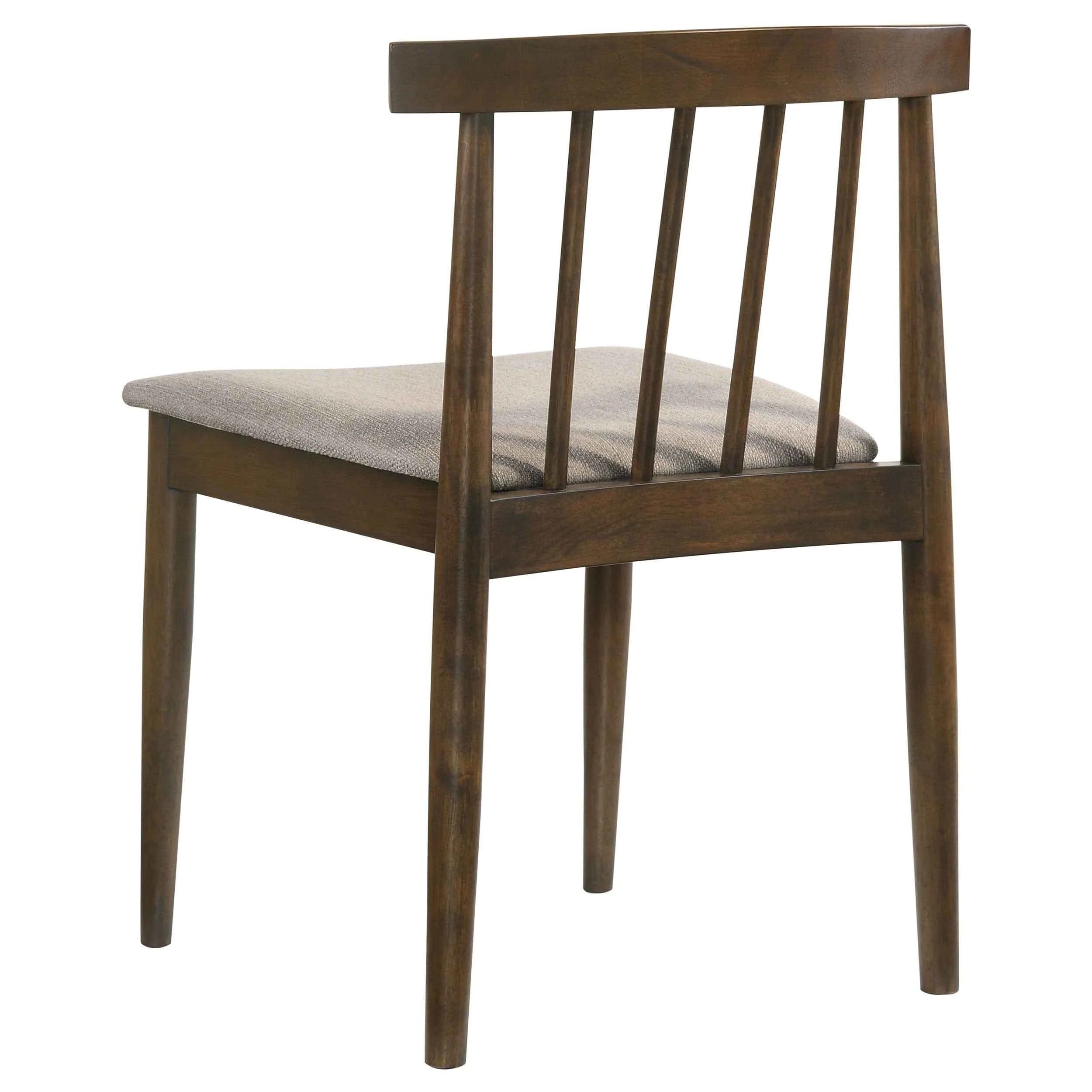 Hamlyn Wheat/Walnut 5-piece Round Wood Dining Set - Image 6