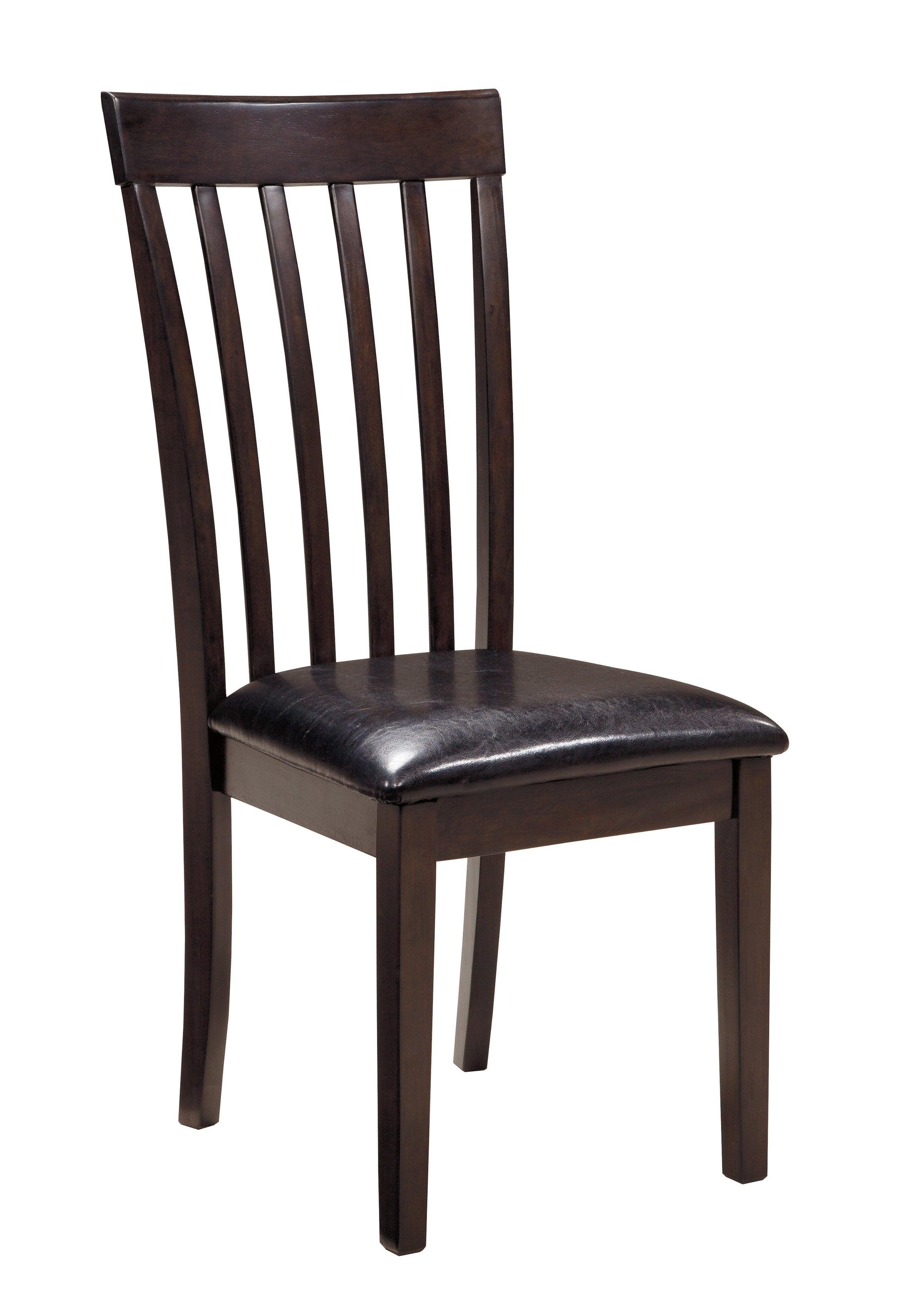 Hammis Dark Brown 5-Piece Round Drop Leaf Table Set - Image 3