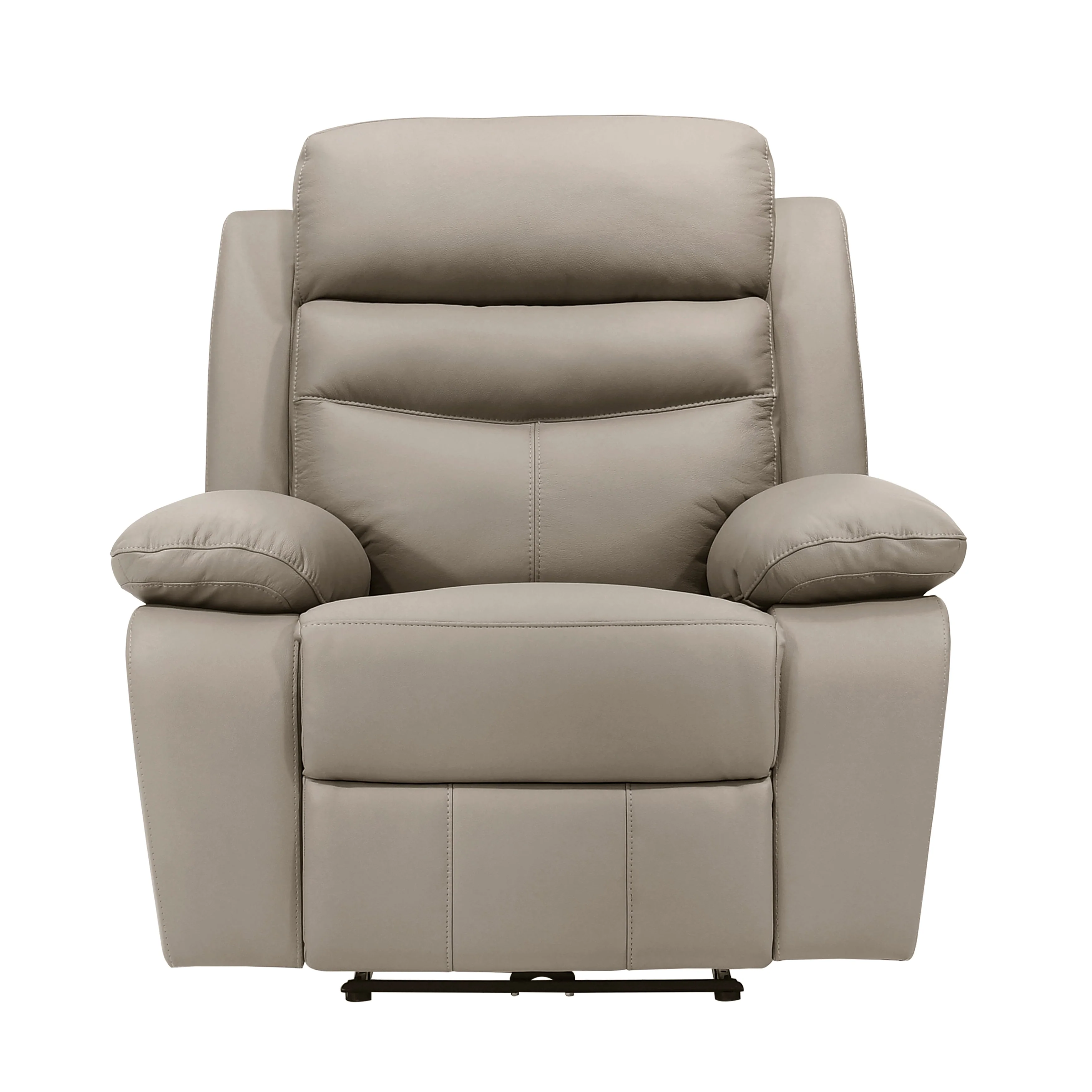 Hancock Latte Leather Power Double Reclining Living Room Set - Image 11