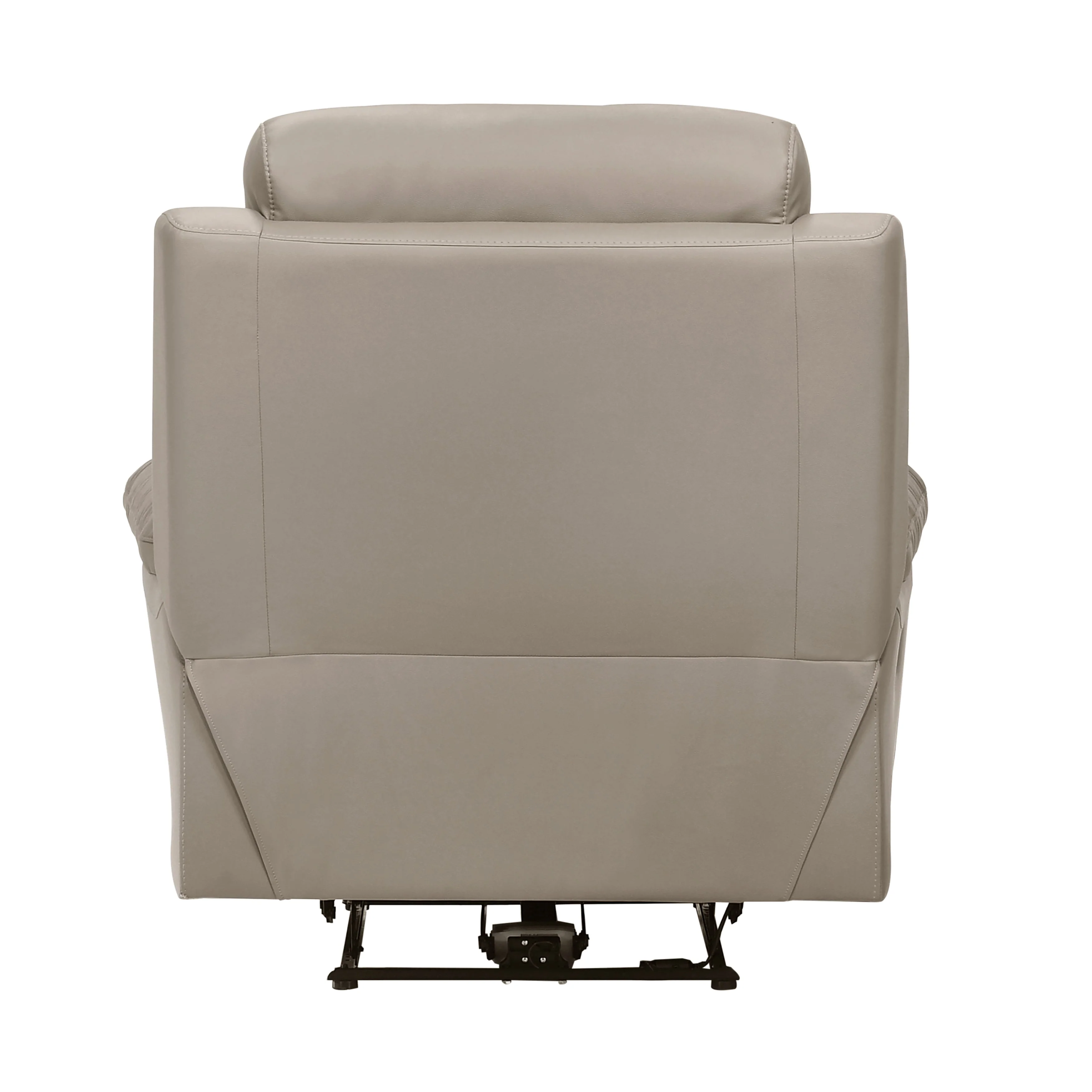 Hancock Latte Leather Power Double Reclining Living Room Set - Image 14
