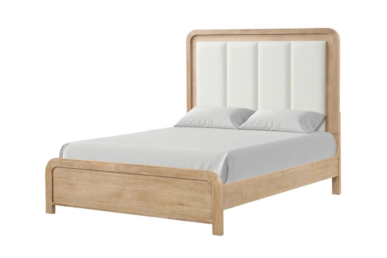 Handforth Natural Upholstered Queen Bed - Image 2