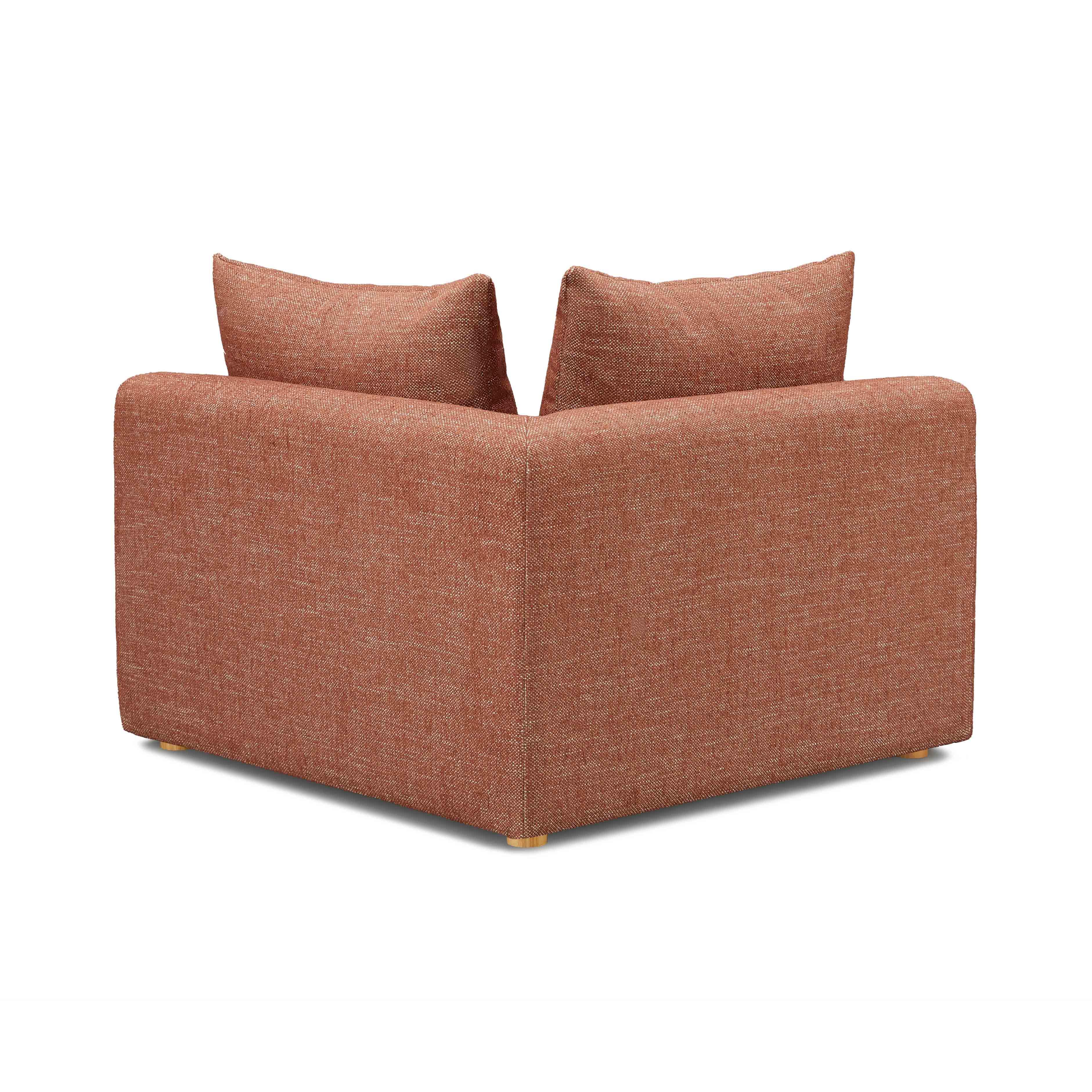 Hangover Heavy Textured Fabric Modular Corner Chair - Image 12