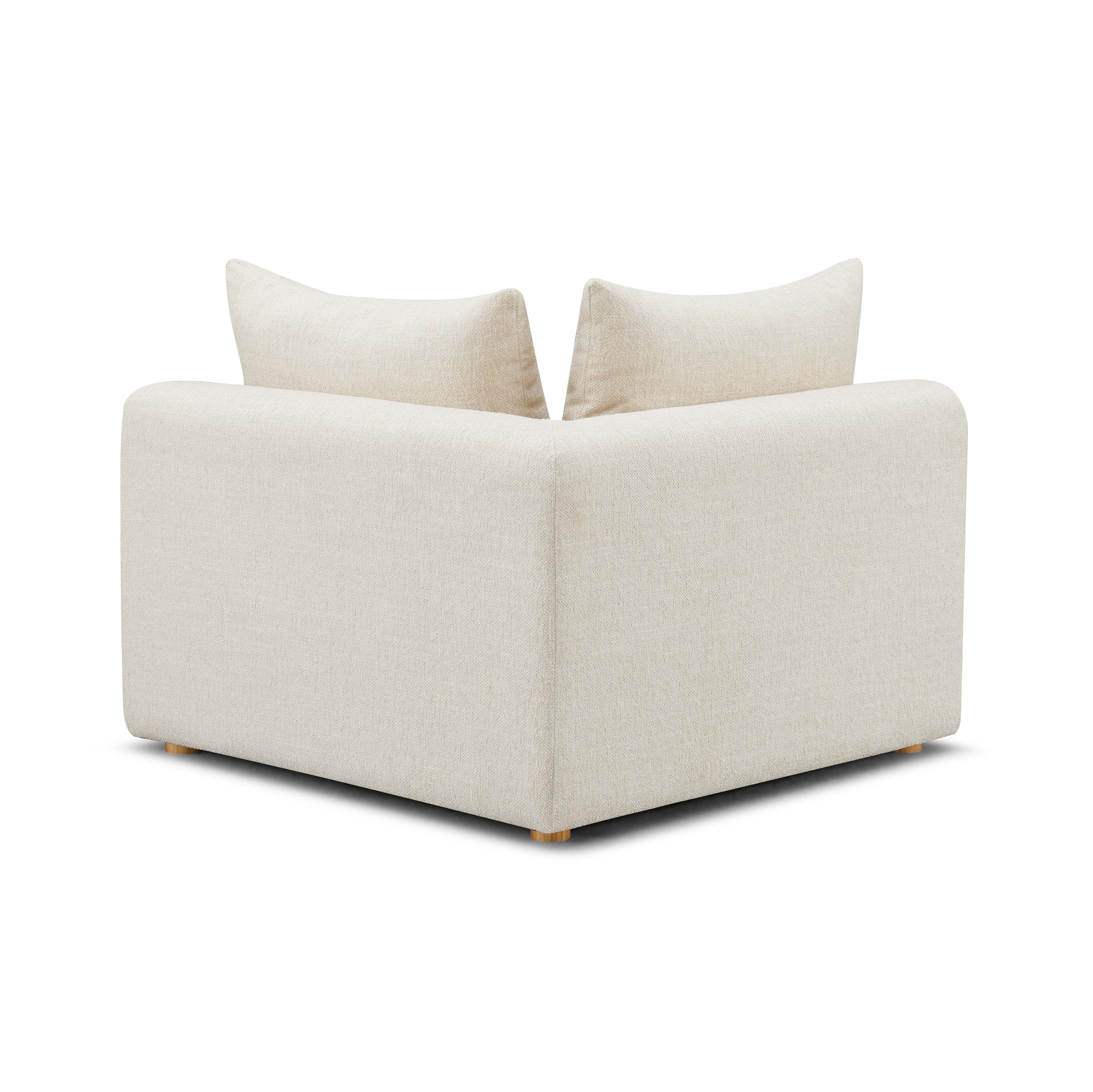 Hangover Heavy Textured Fabric Modular Corner Chair - Image 6