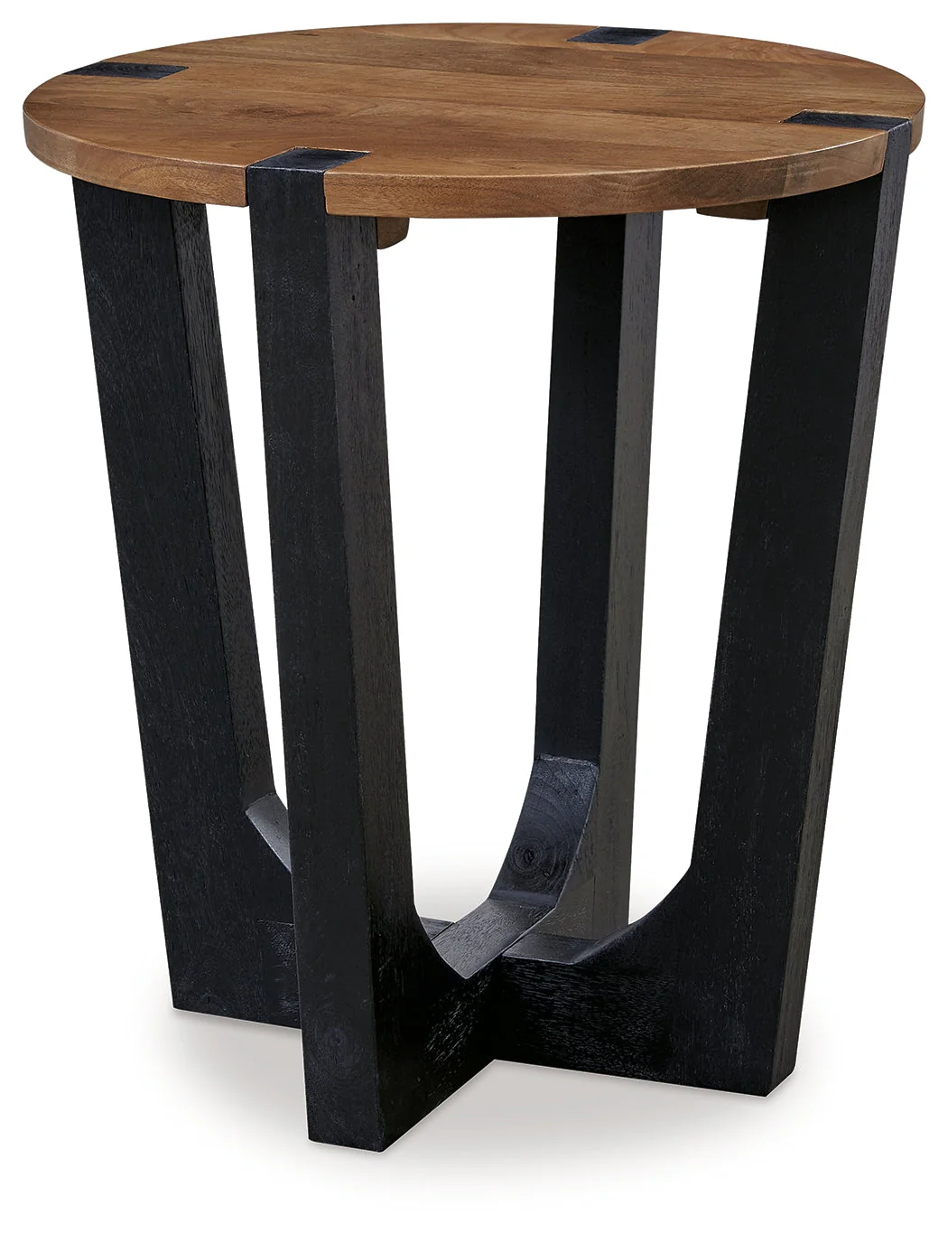 Hanneforth Coffee Table with 1 End Table in Brown/Black - Image 5
