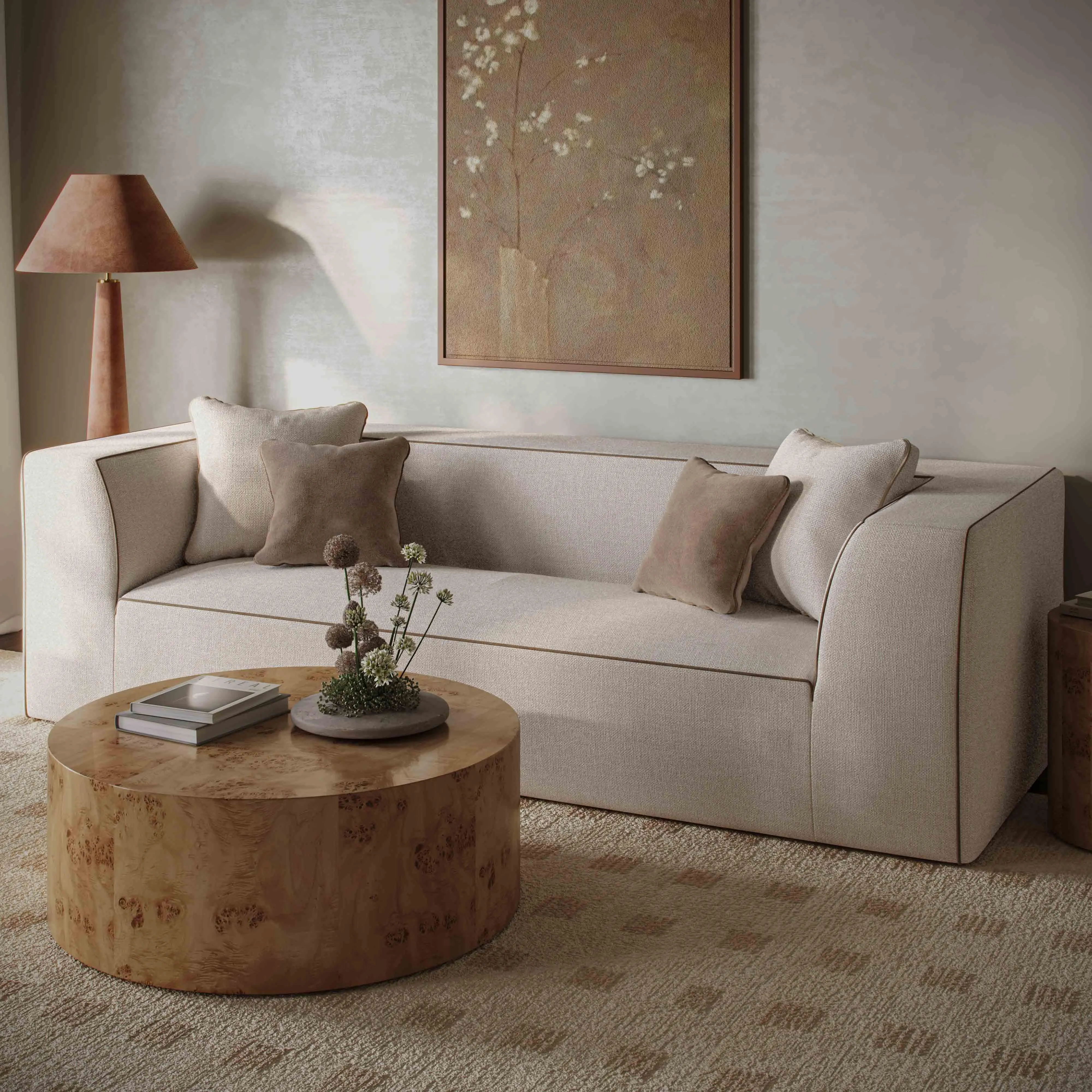 Hari Natural Hand-Tufted Rug - Image 10