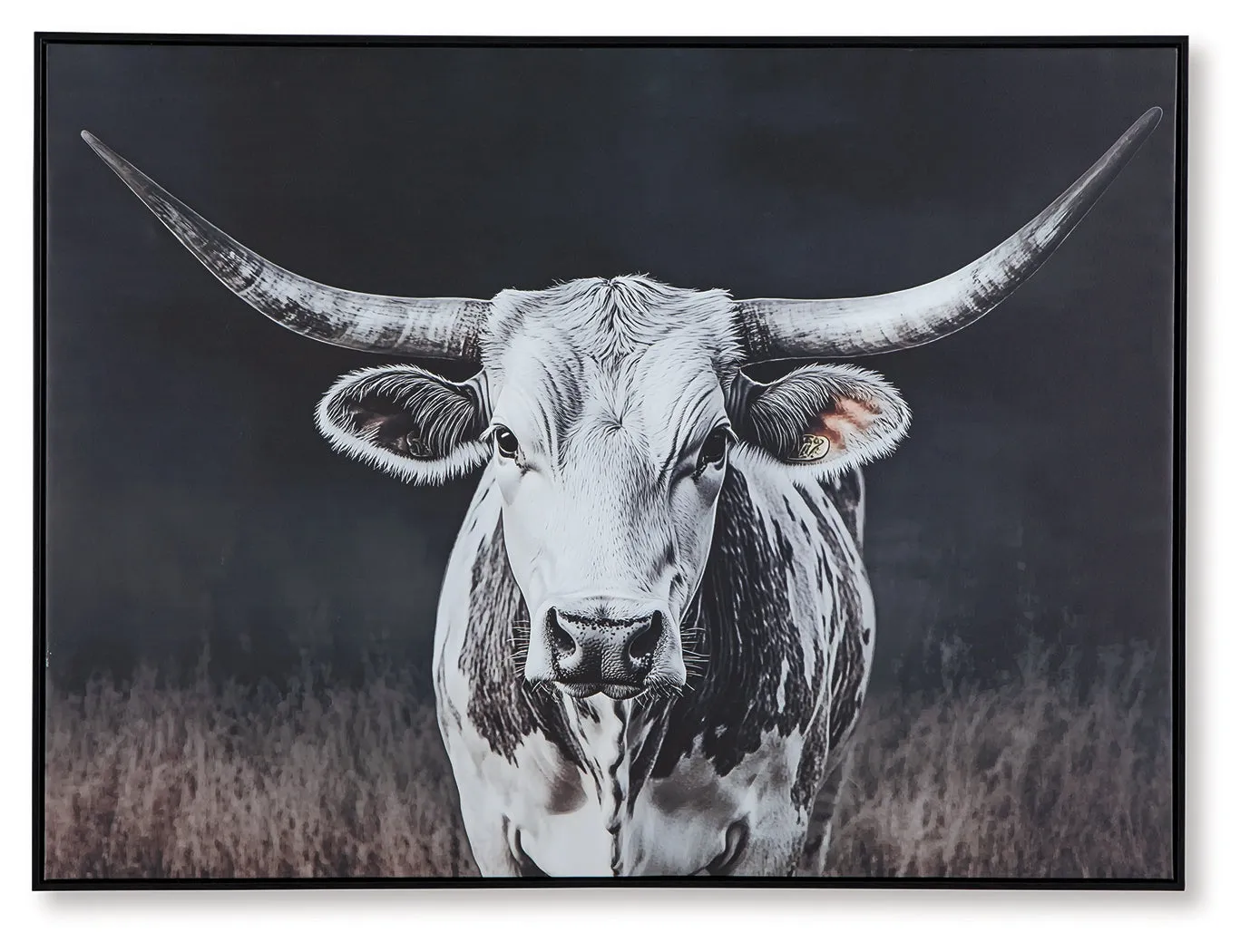 Harlandale Black/White/Brown Wall Art - Image 2