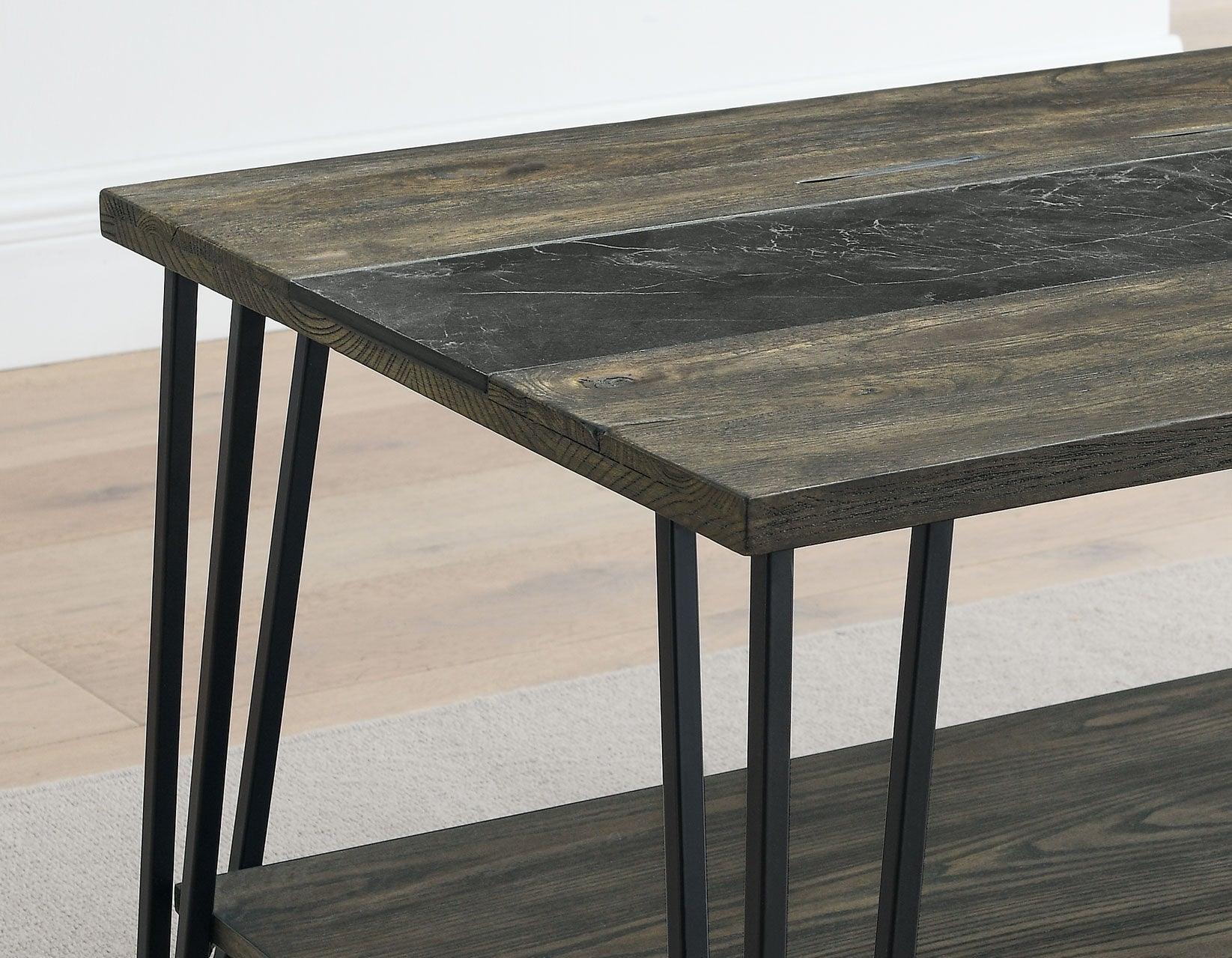 Harper Cocktail Table with SIntered Stone Inlay - Image 8
